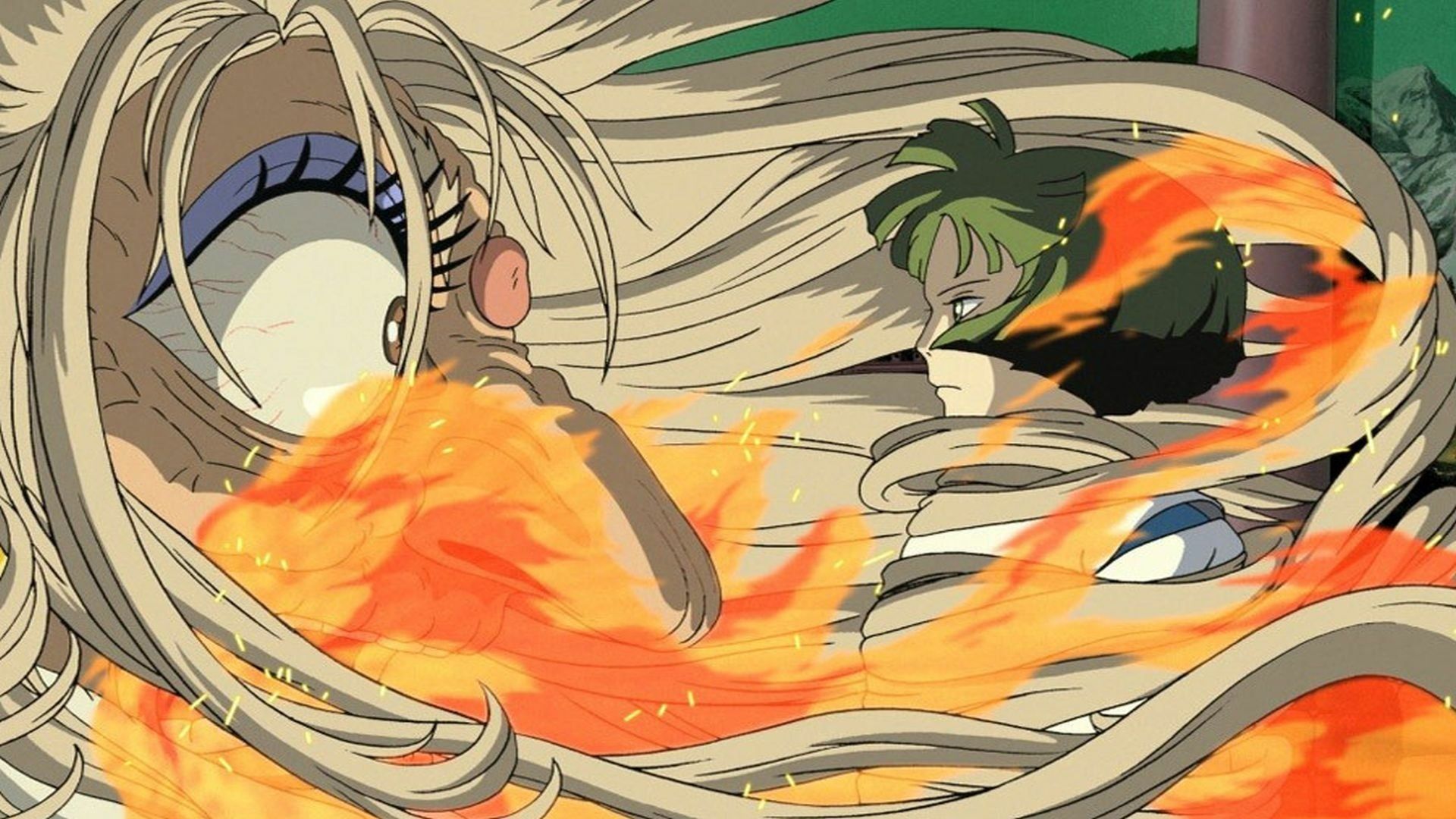 1920x1080 Spirited Away: Fiery Bathhouse Clash (HD Wallpaper)x1080