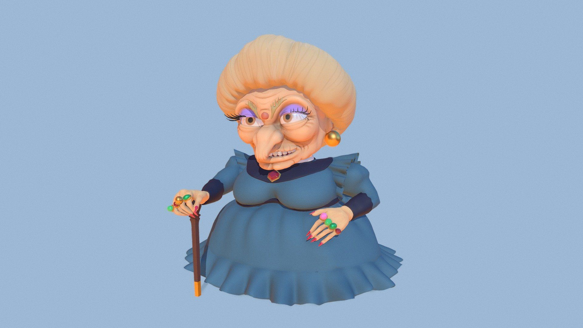 1920x1080 Yubaba model by Taylor Reynolds [040b2e8]