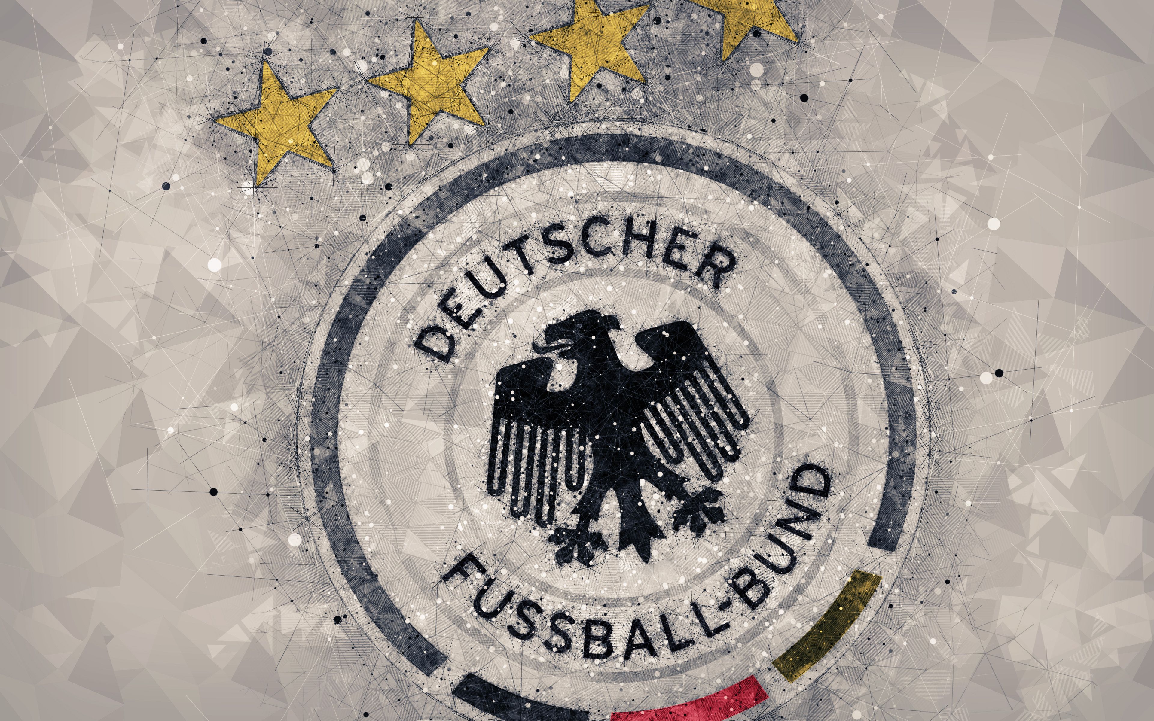 3840x2400 Phone wallpaper: Germany National Football Team, Sports, Emblem, Soccer, Logo, Germany 1180968