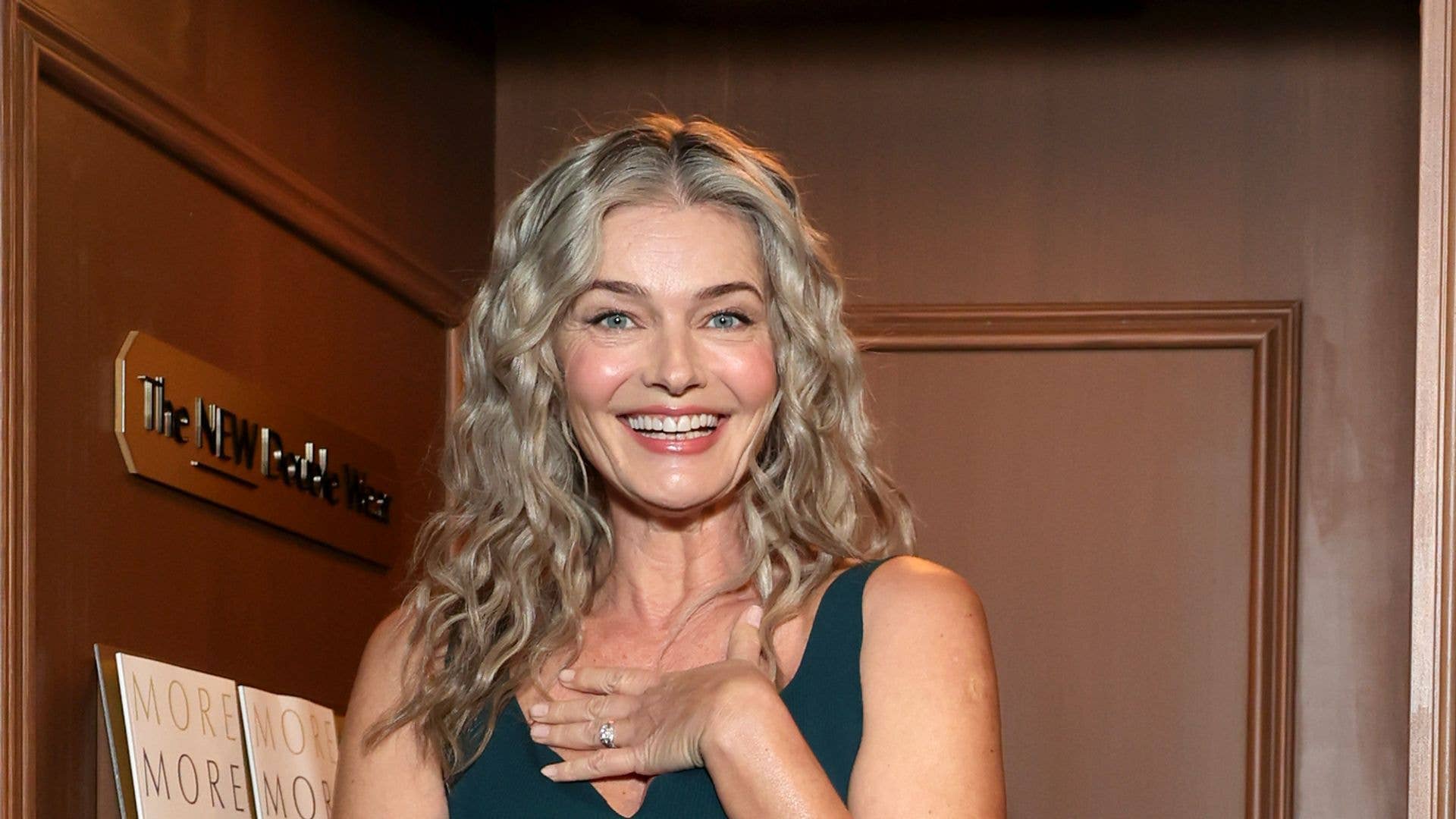 1920x1080 Paulina Porizkova, poses in pink lacy underwear: 'I have never felt sexier'