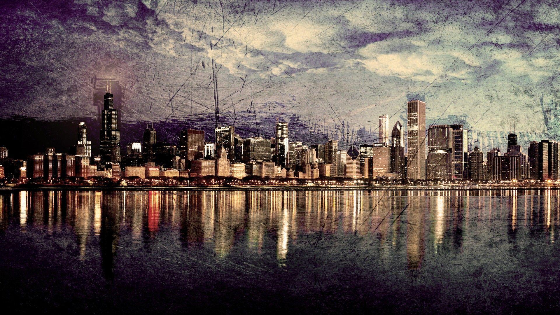 1920x1080 High Resolution Chicago Skyline Wallpaper