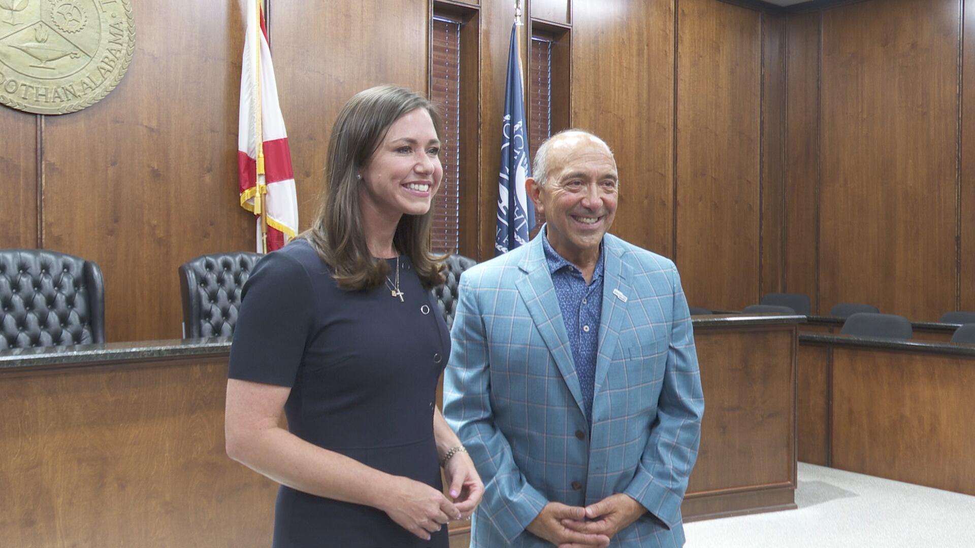 1920x1080 U.S. Senator Katie Britt speaks with Dothan area leaders