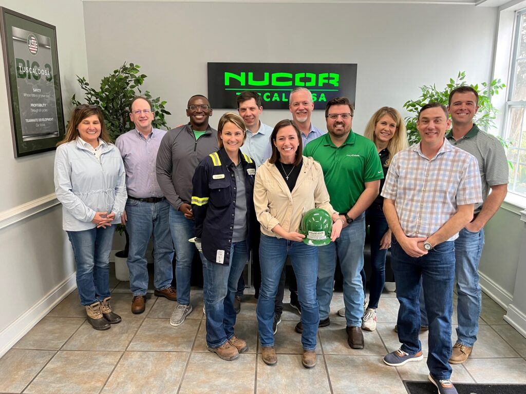 1024x768 Senator Katie Britt Visits Nucor Tuscaloosa Iron and Steel Institute