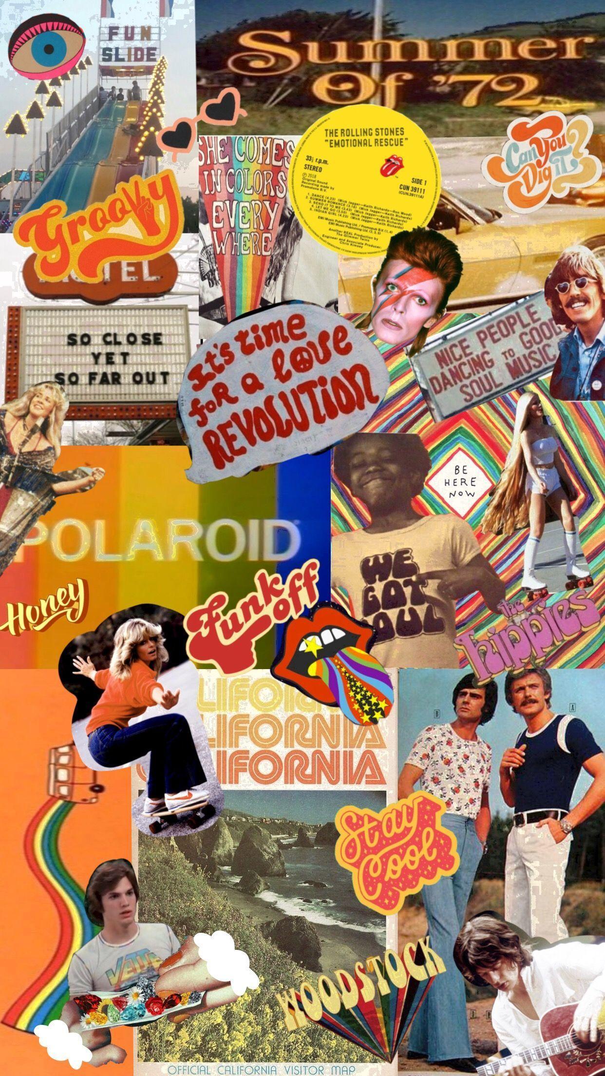 1242x2208 Pastel Collage Wallpaper