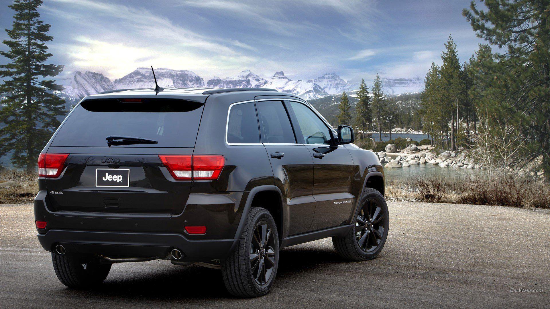 1920x1080 Black cars concept art Grand Cherokee Jeep Grand Cherokee