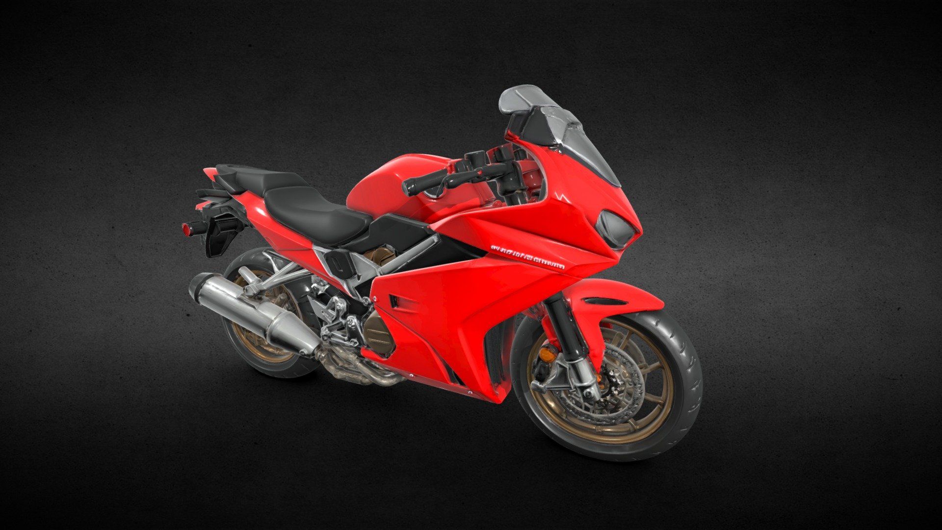 1920x1080 Honda VFR 800F Free 3D model by clidey71 [3ee36c8]