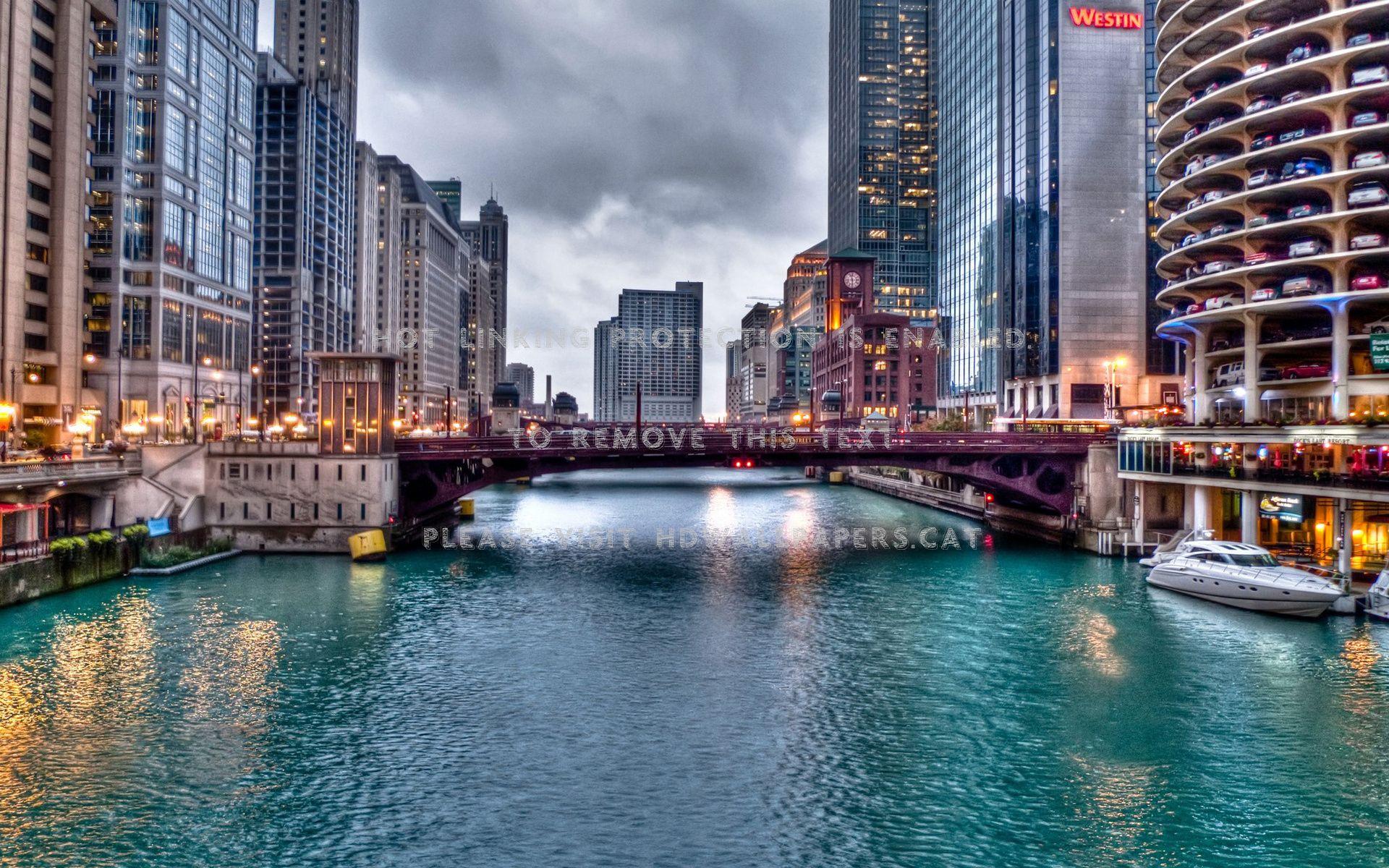 1920x1200 Chicago Bridge Wallpaper. Seasonal