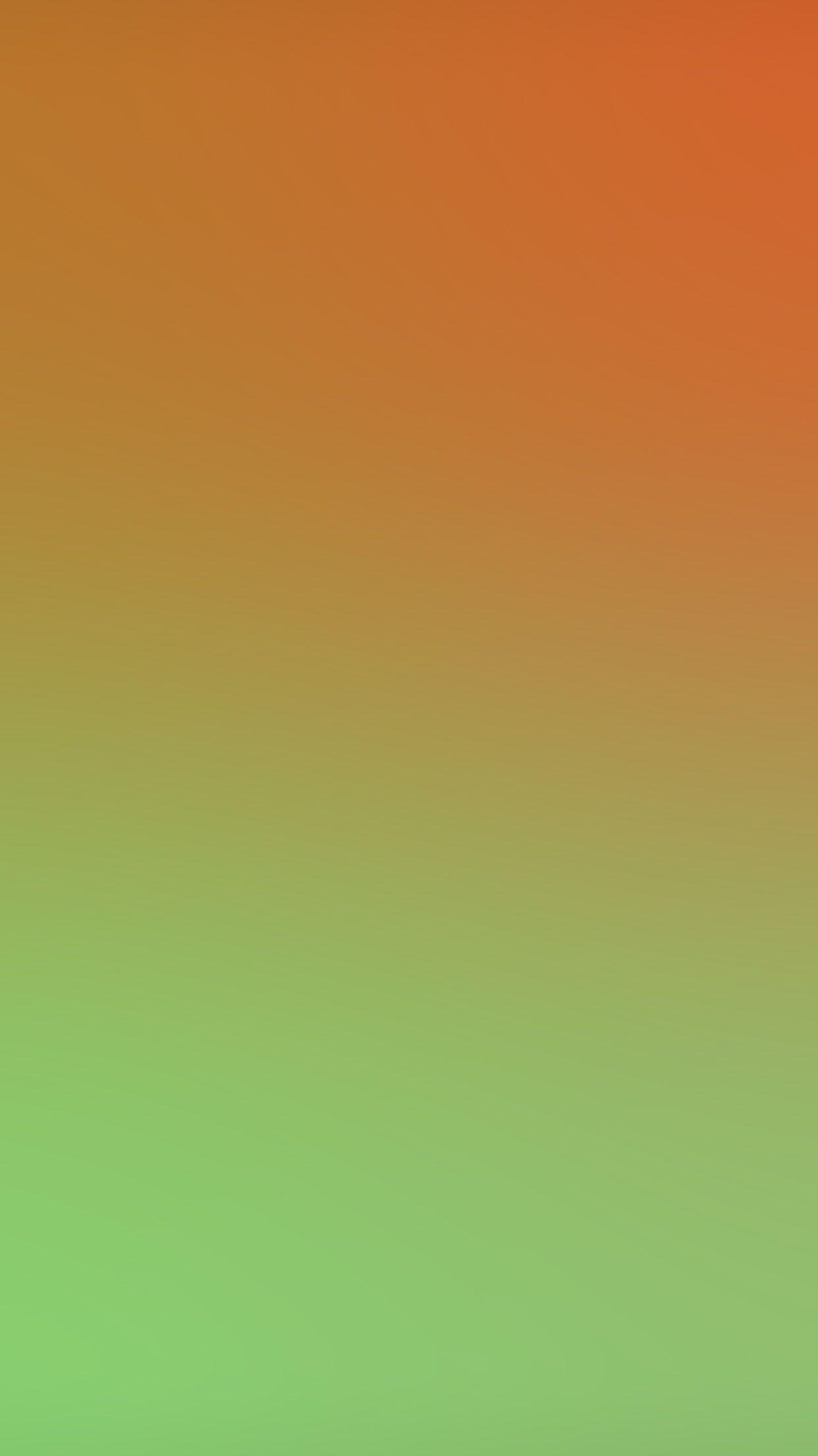 1242x2208 Orange Green Day Dream Blur Gradation Wallpaper