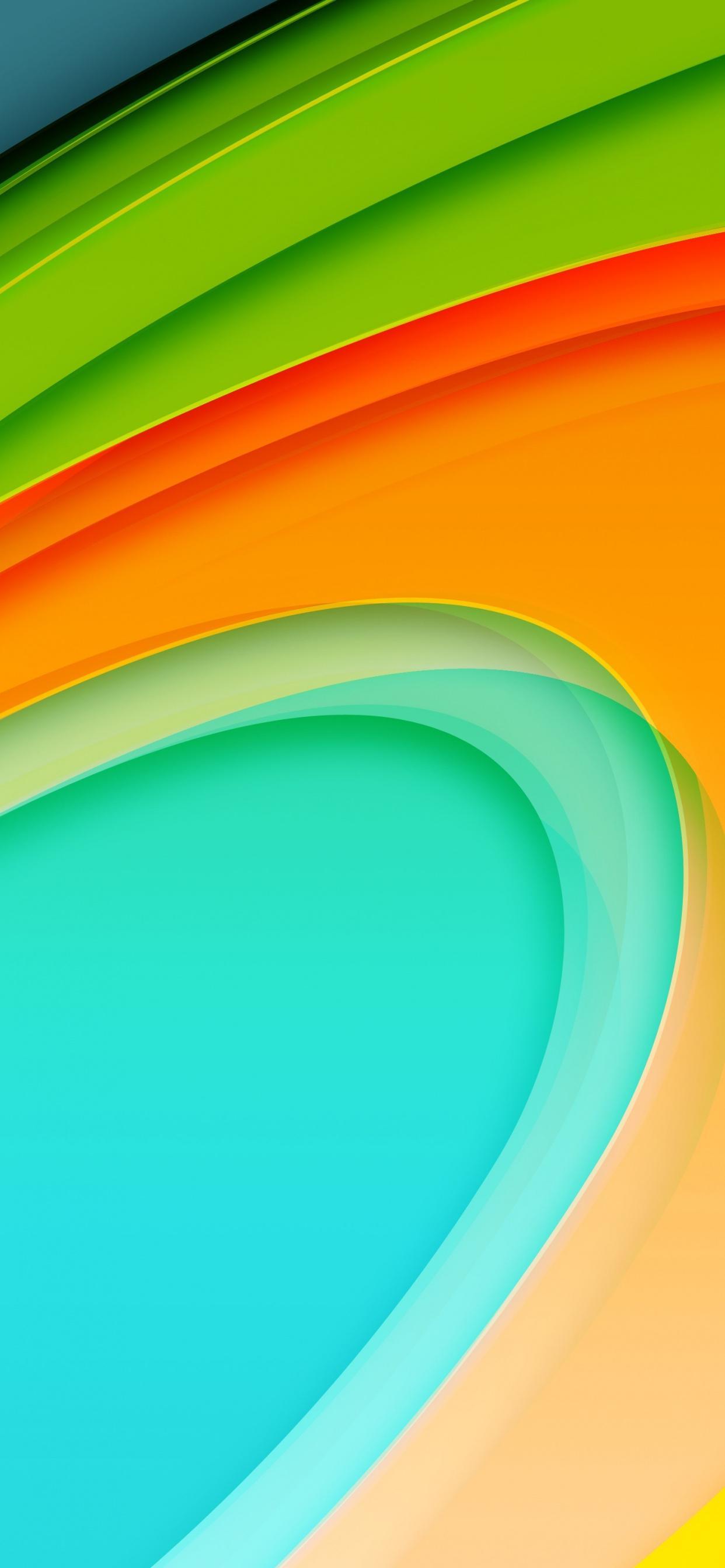 1242x2688 Thin Green Line Wallpaper