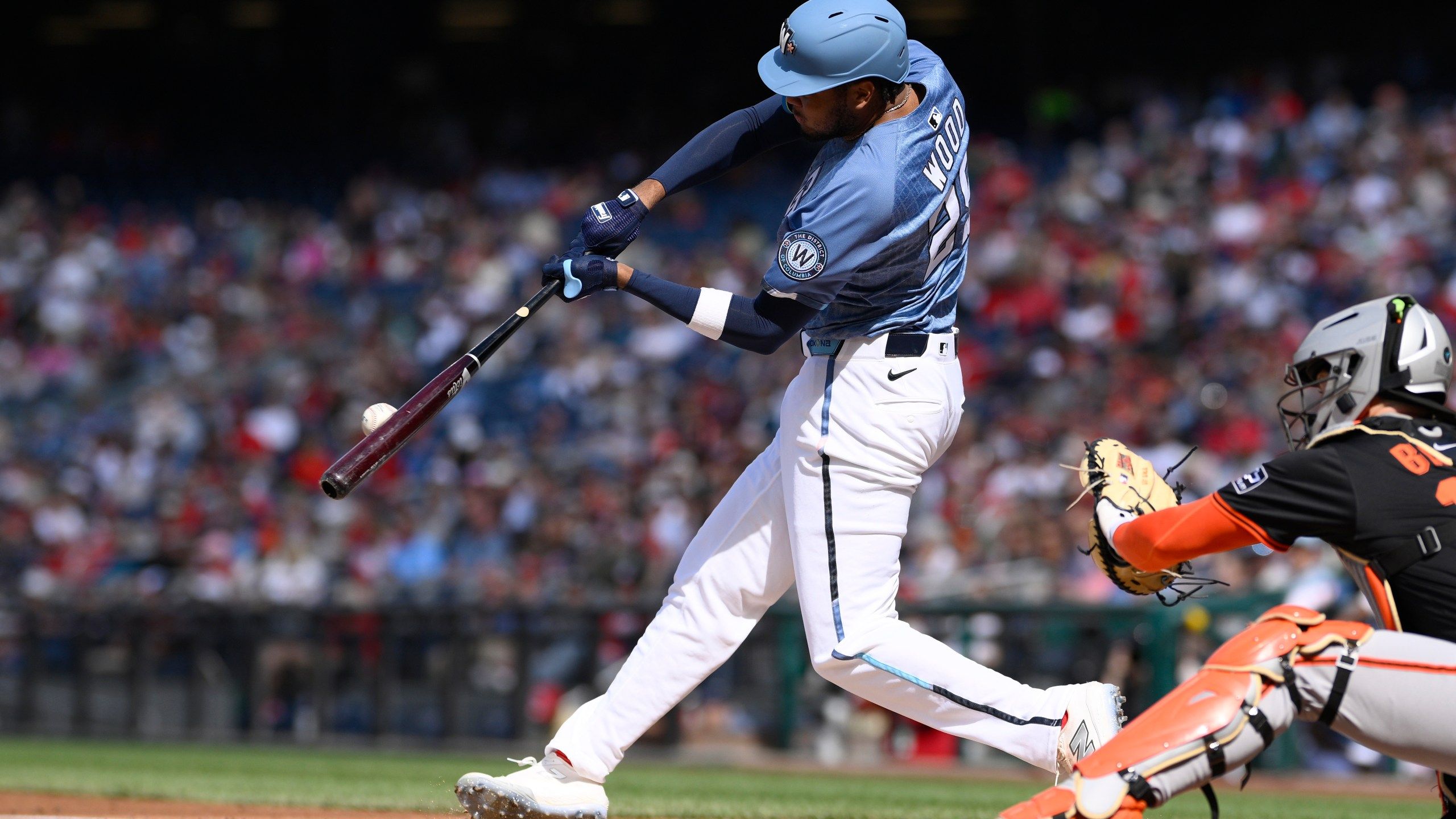 2560x1440 Wood Hits 2 Run HR, Irvin Works 8 3 Hit Innings As The Nationals Beat The Giants 3 0. DC News Now