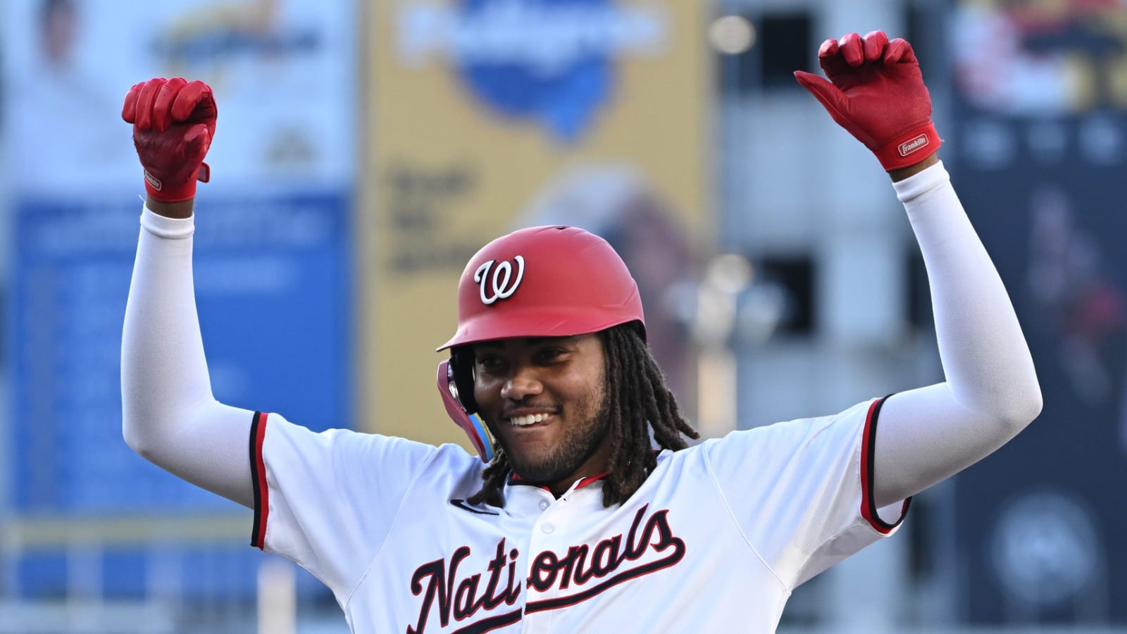 1600x900 Watch: Nationals' James Wood earns first hit in MLB debut