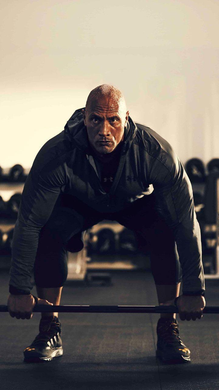 720x1280 Under Armour Wallpaper Home Screen. The rock workout