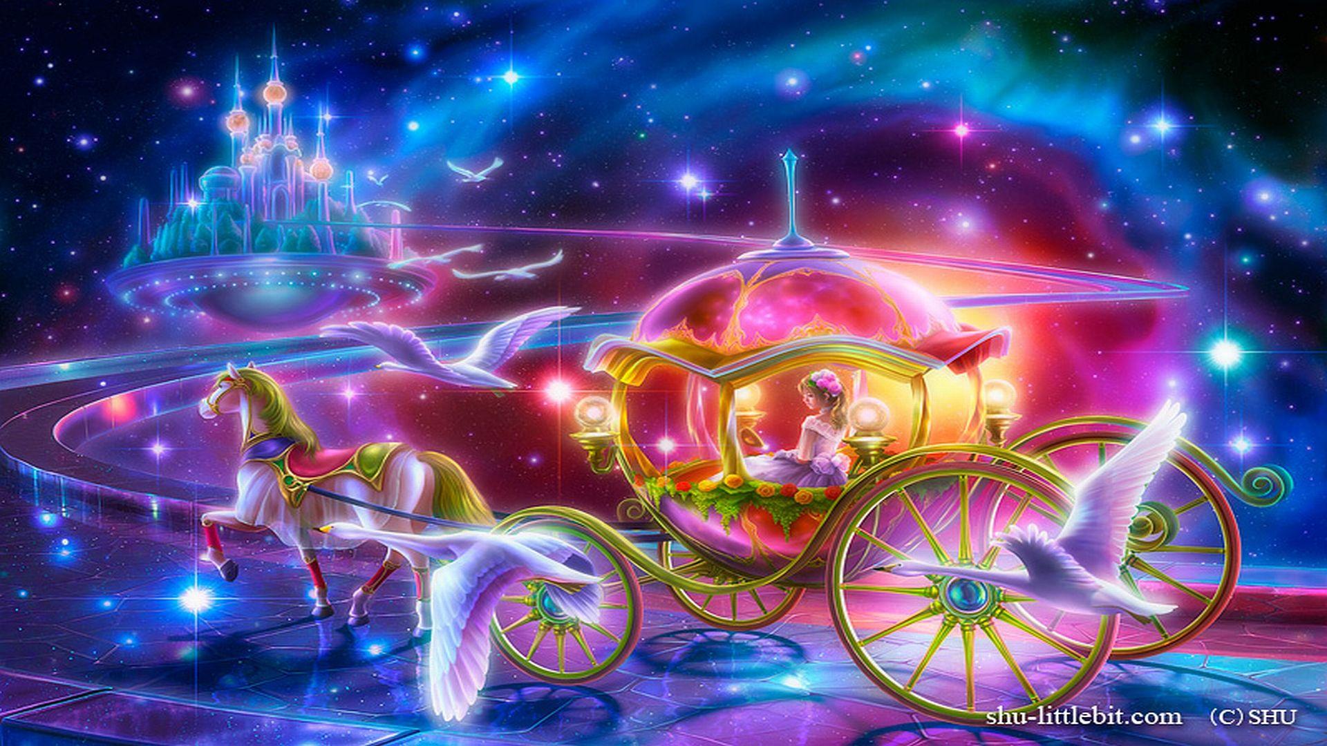 1920x1080 Cinderella Fantasy Wallpaper