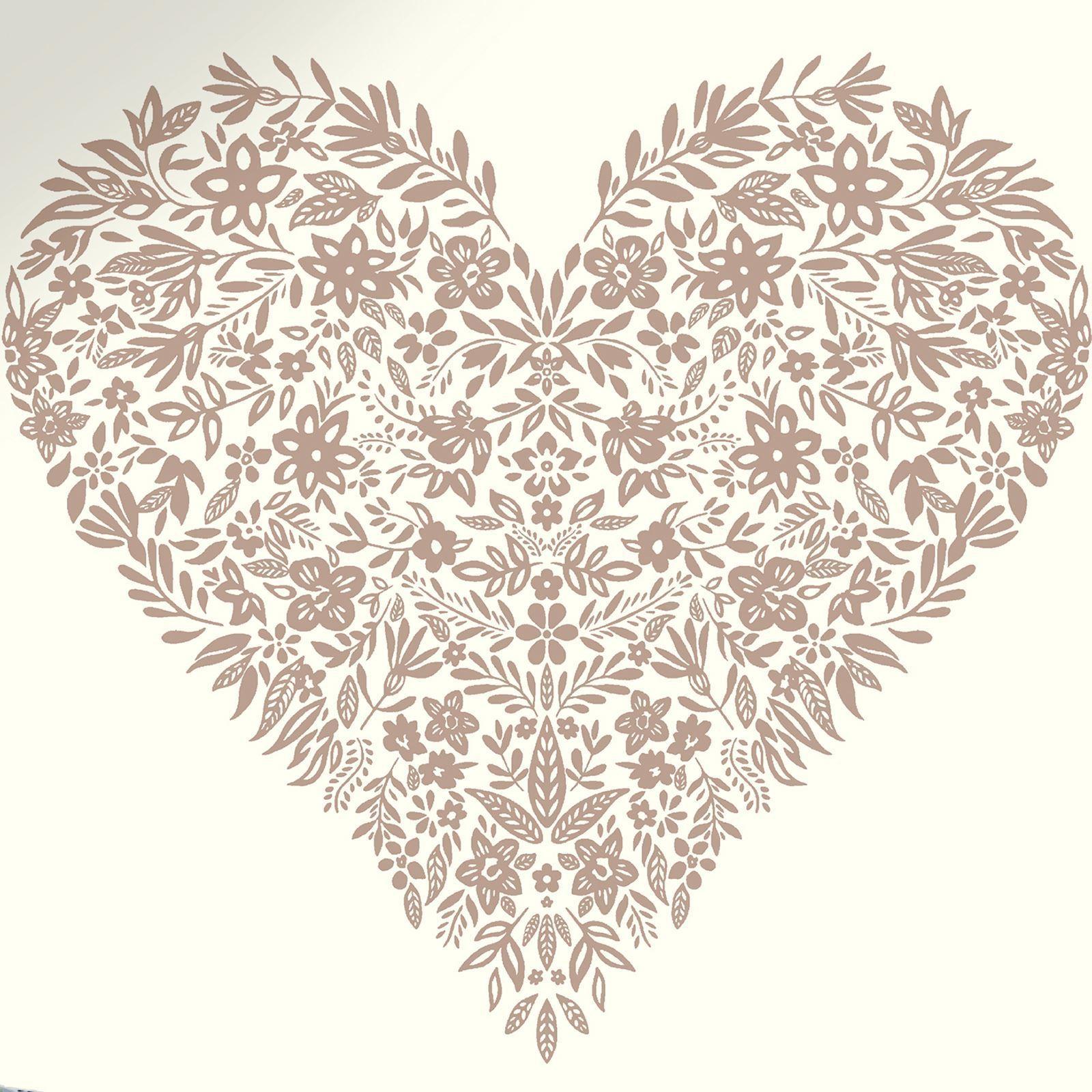 1600x1600 Rose Gold Heart Wallpaper