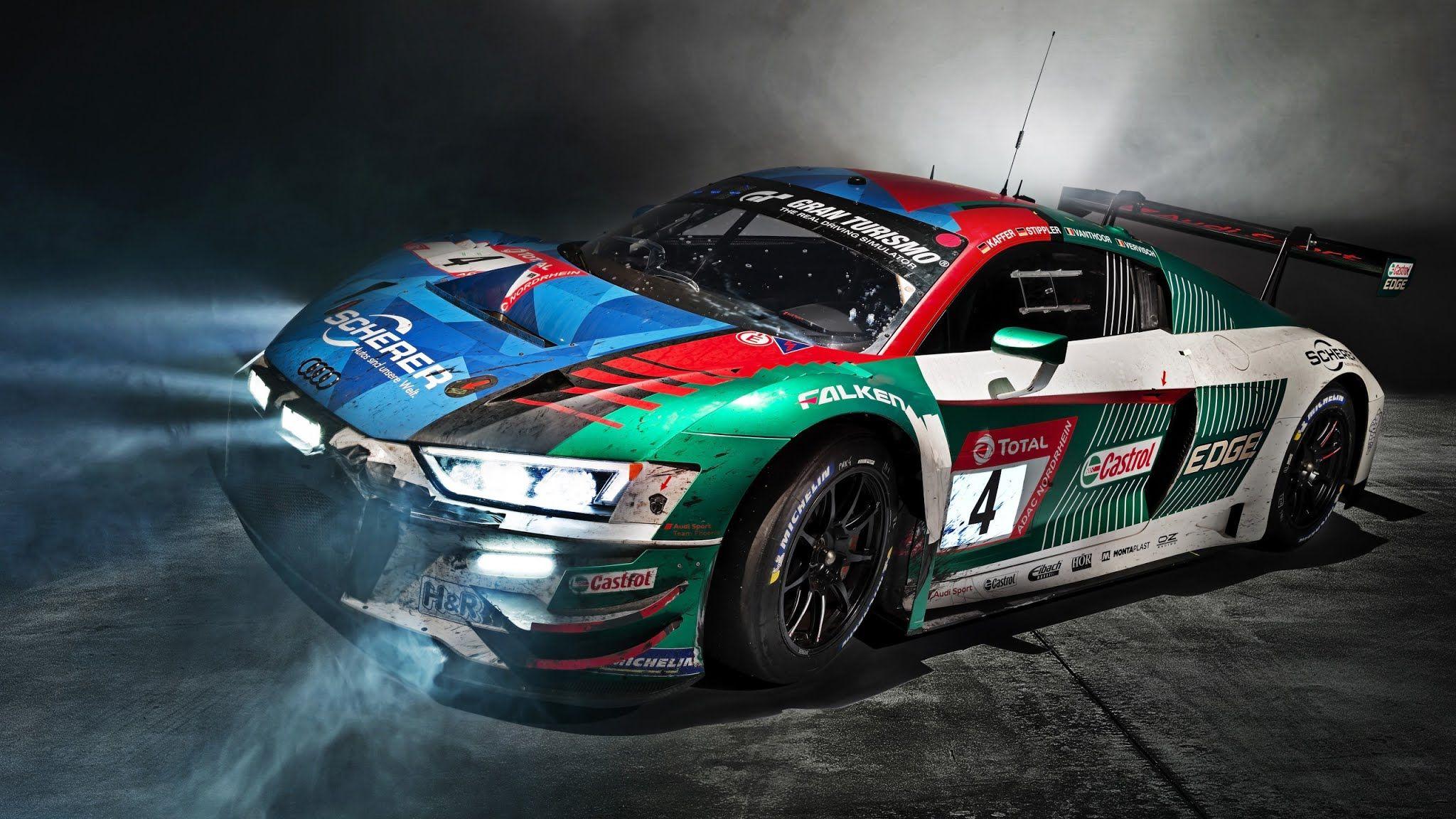 2048x1152 Audi R8 LMS Wallpaper