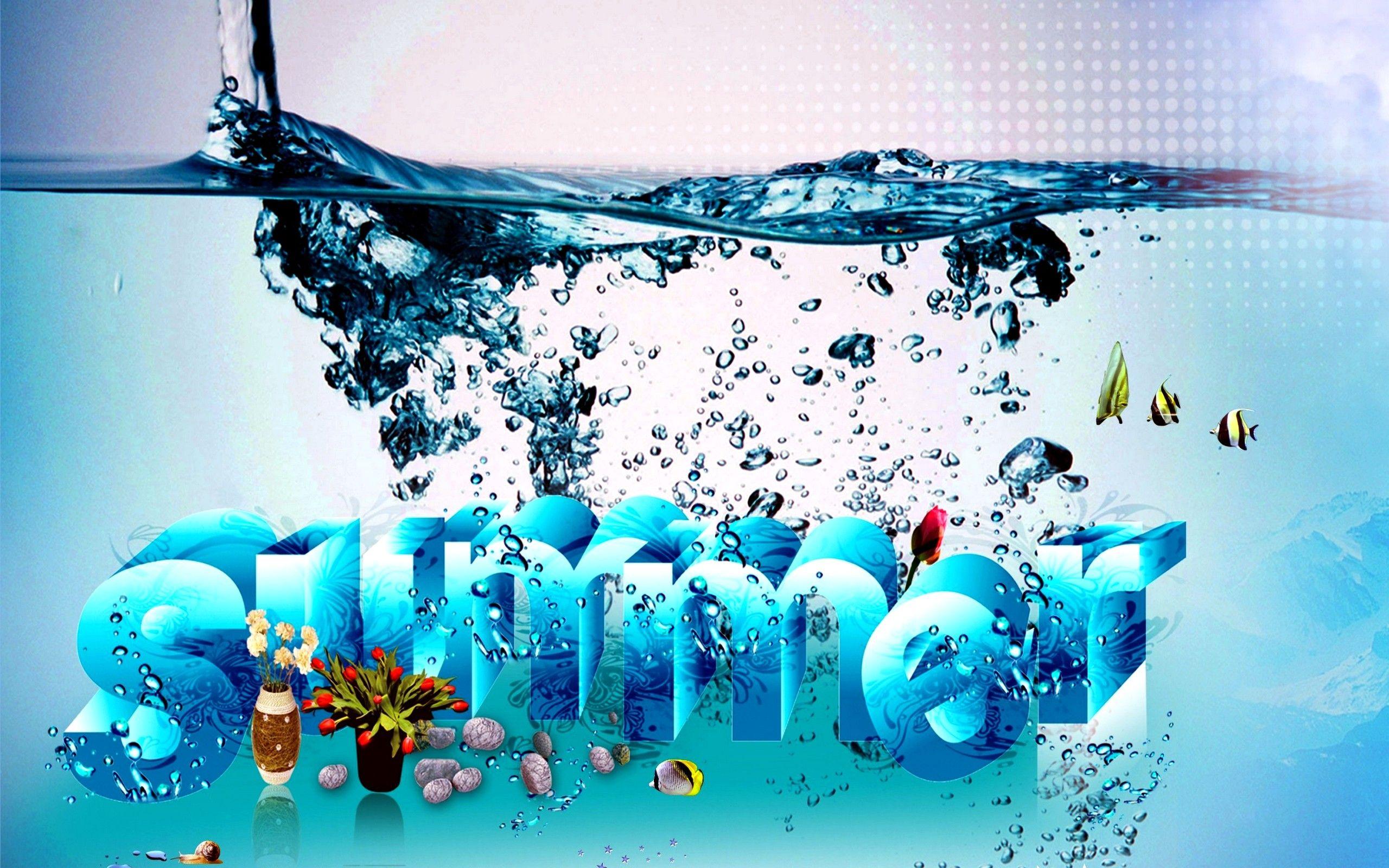 2560x1600 Free download Its Summer Wallpaper 3D Summer Wallpaper For Desktop