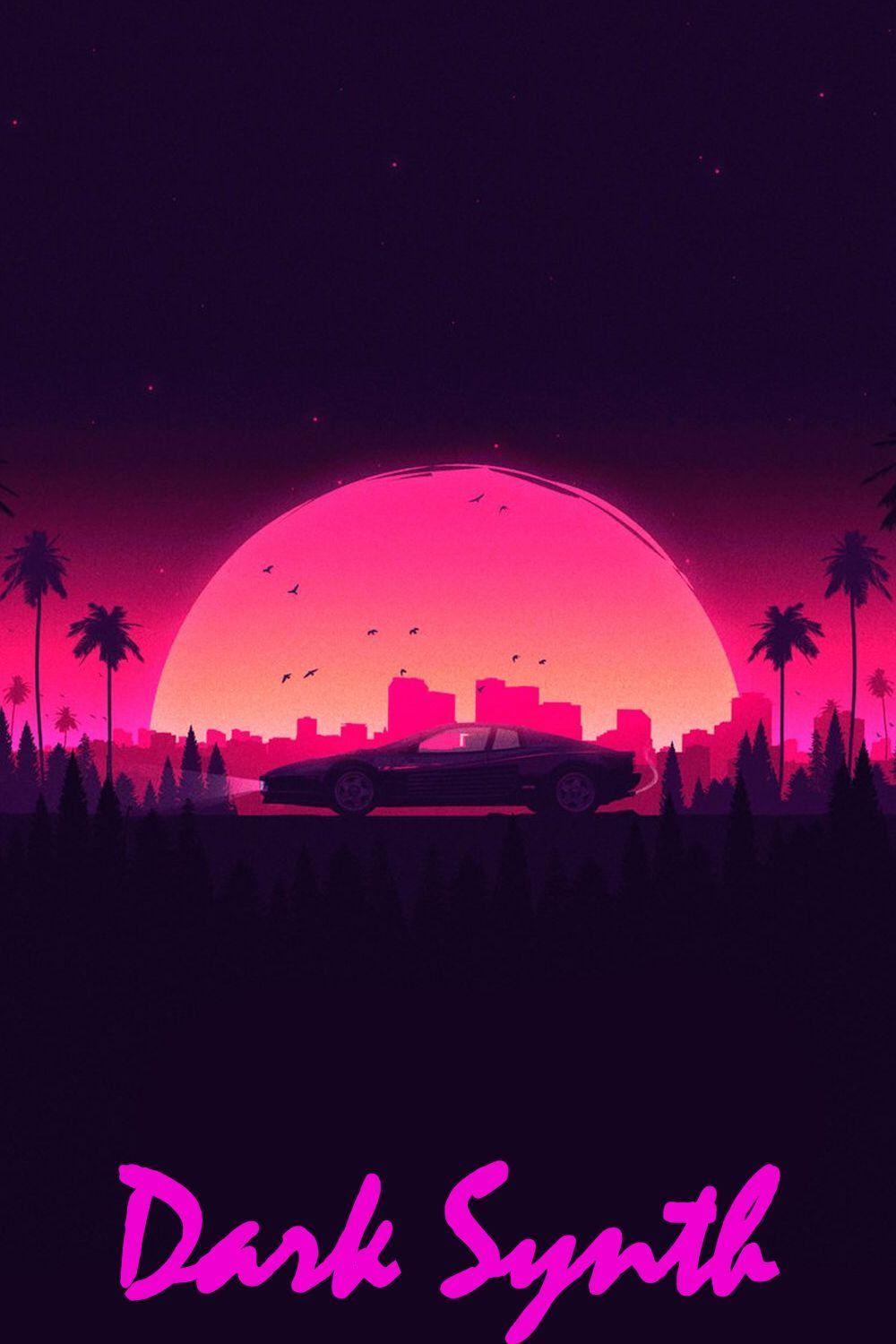 Dark Synthwave Wallpapers - Top Free Dark Synthwave Backgrounds