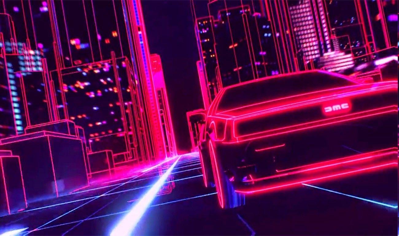 1300x768 Synthwave Wallpaper. Synthwave Wallpaper