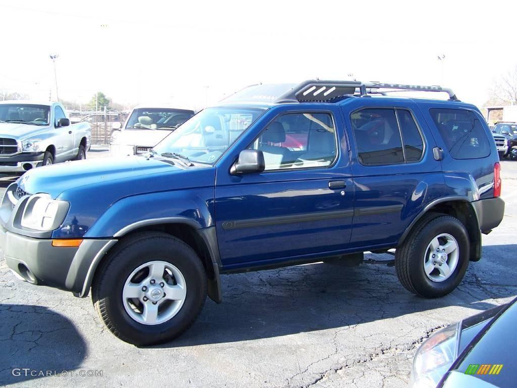 nissan xterra 2004 blue