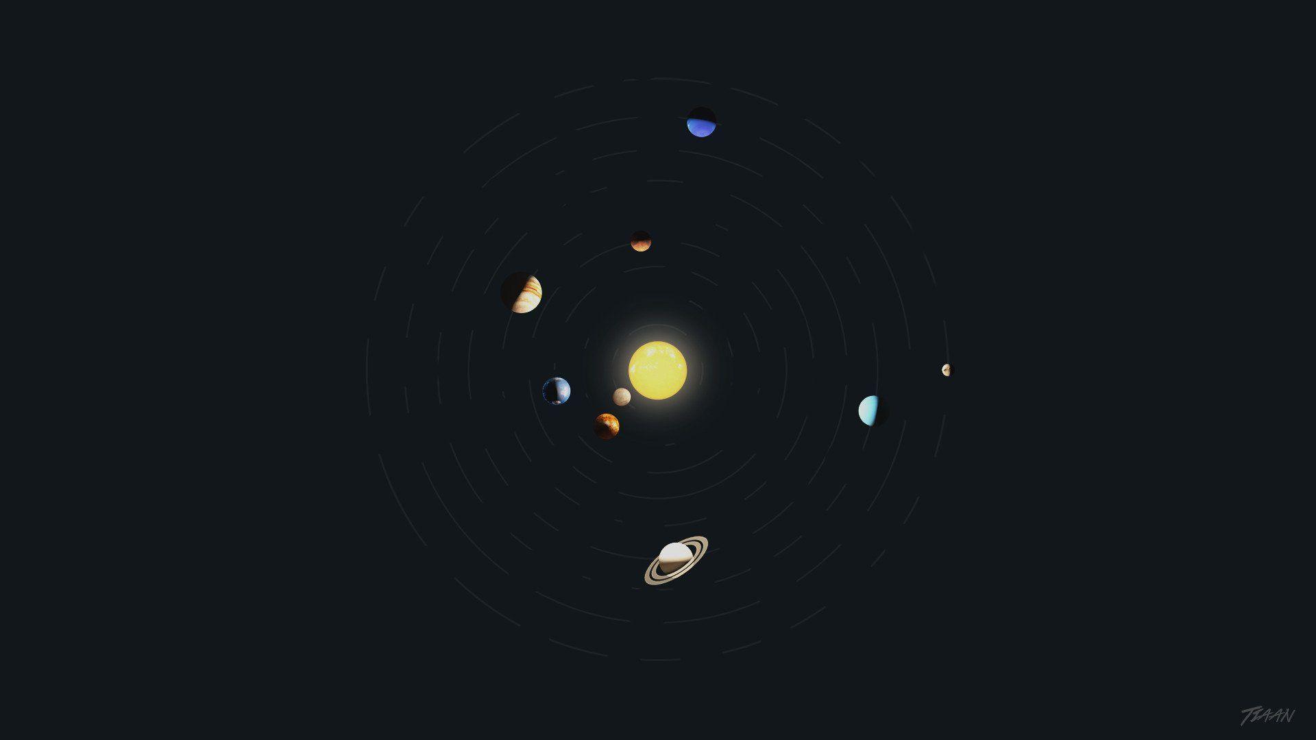 1920x1080 Solar System Wallpaper 1920x1080