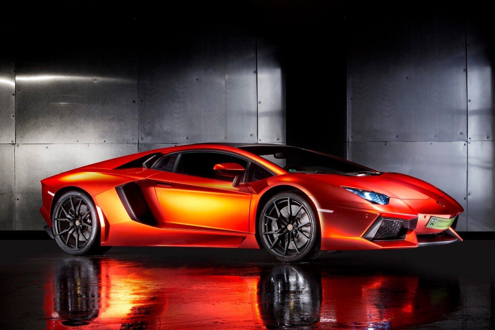 1600x1067 Lamborghini Aventador Matte Orange Red Chrome Wrap Will Cost You