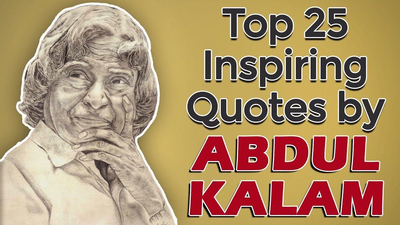 1280x720 25 câu trích dẫn hàng đầu đầy cảm hứng và động lực của APJ Abdul Kalam