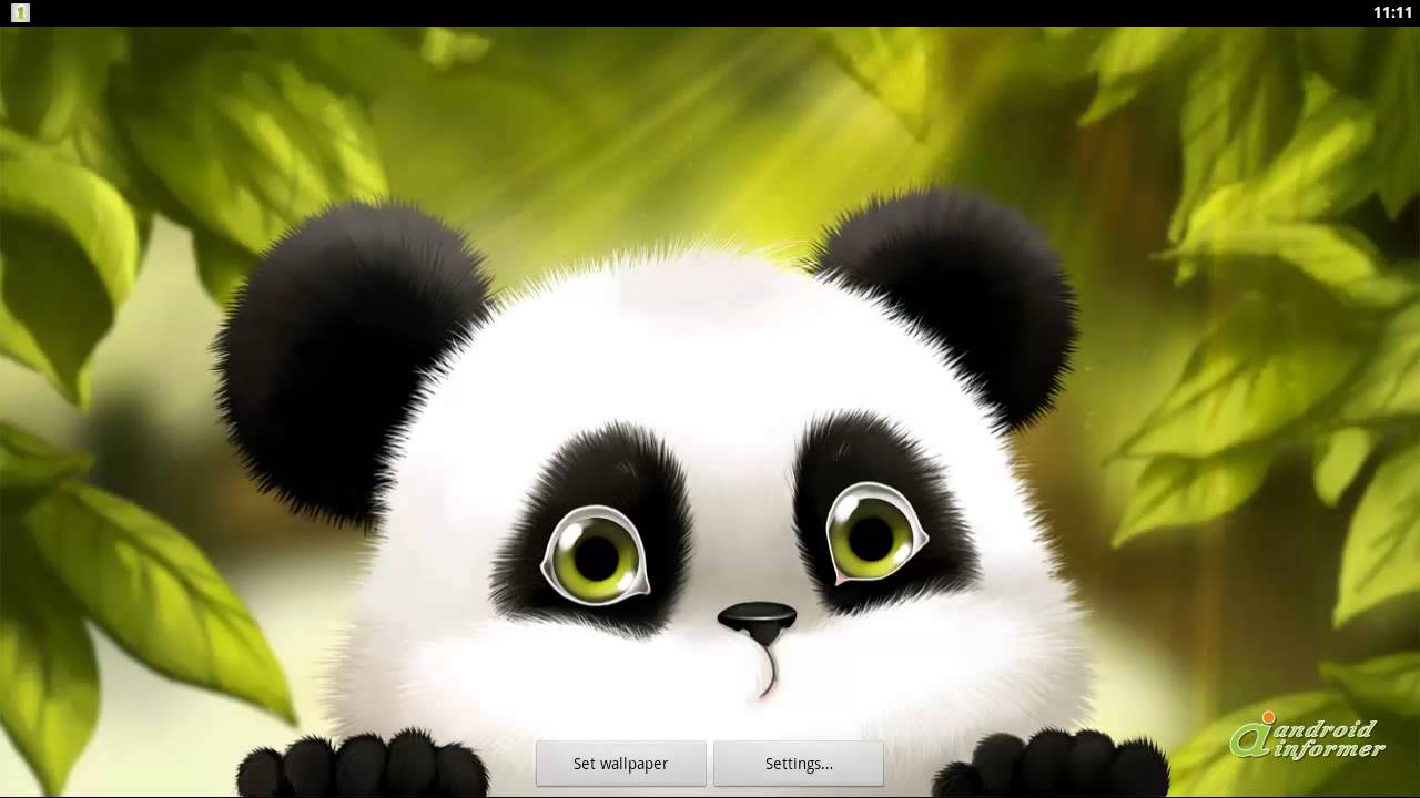 1280x720 Panda Chub Live Wallpaper Free video demo