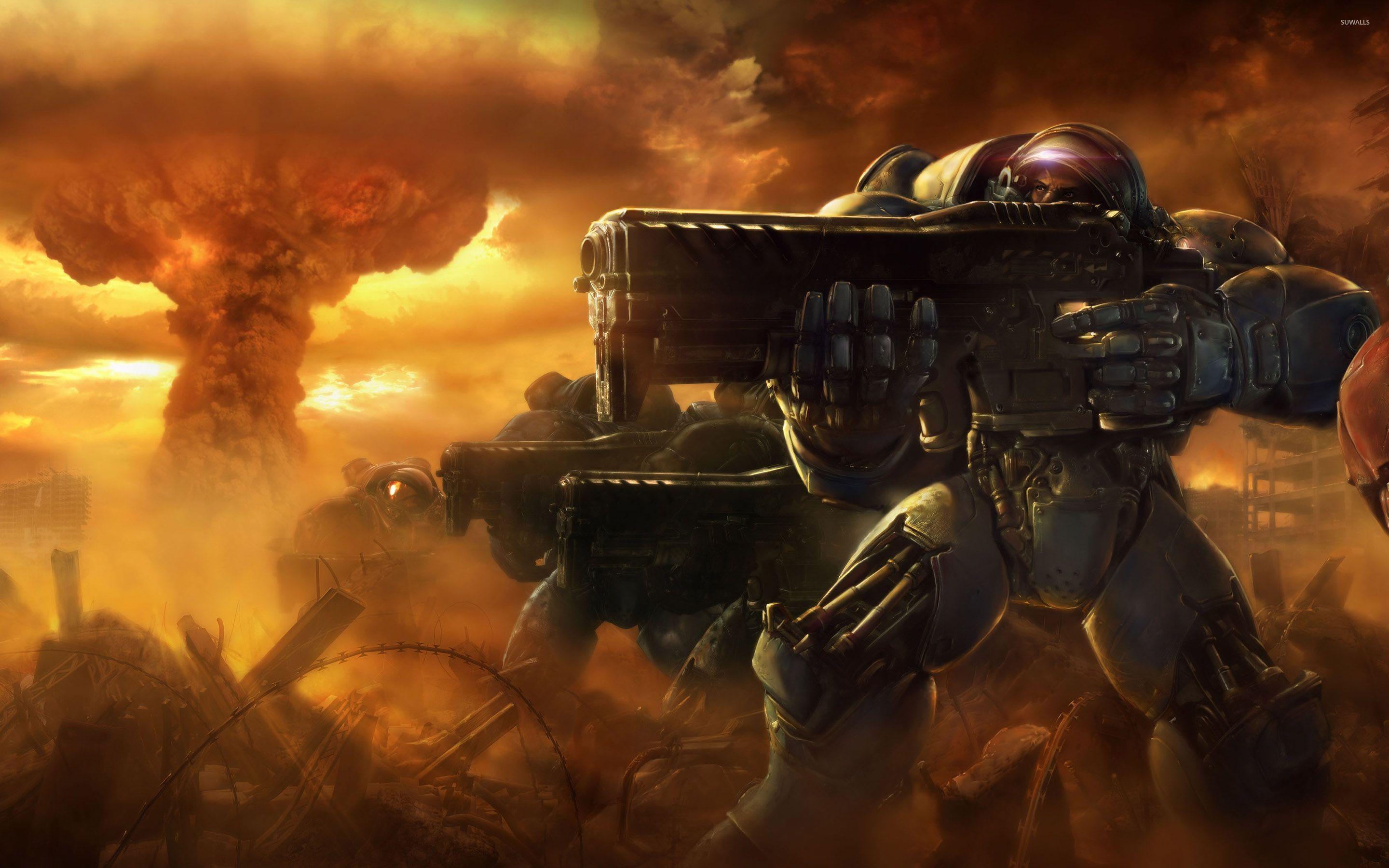 2880x1800 StarCraft II of Liberty wallpaper wallpaper