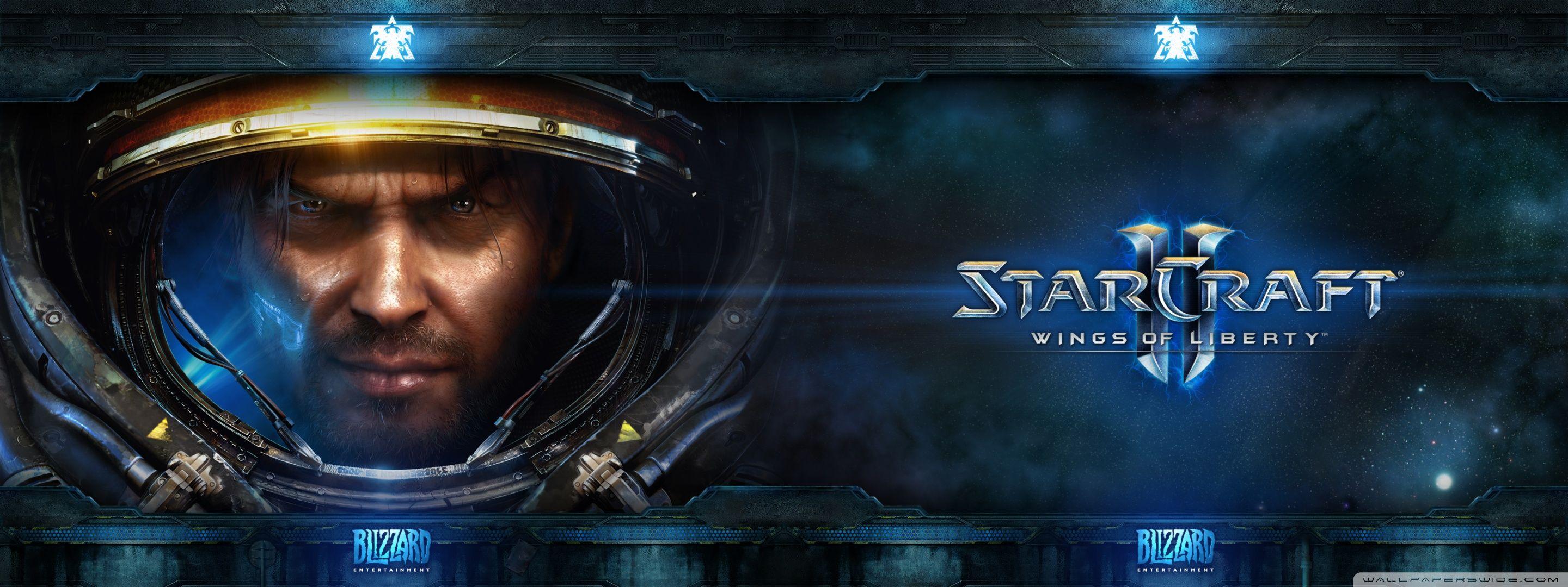 2880x1080 StarCraft II: Wings of Liberty Ultra HD Desktop Background