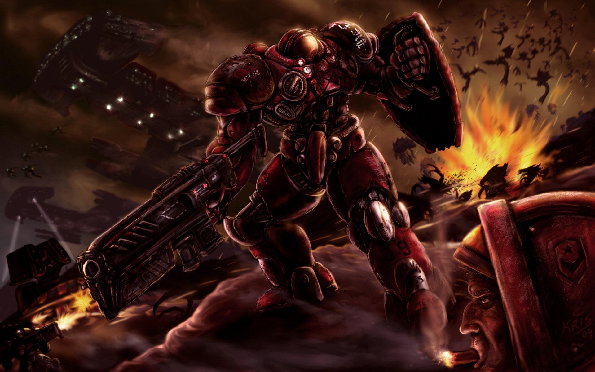 1920x1200 Starcraft 2: Wings Of Liberty wallpaper 1920x1200 desktop background