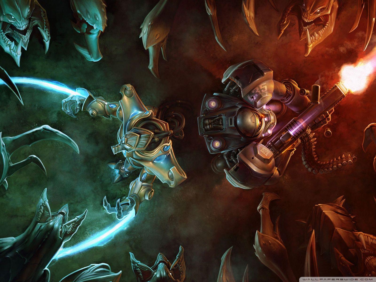 1600x1200 Starcraft II Wings Of Liberty Ultra HD Desktop Background