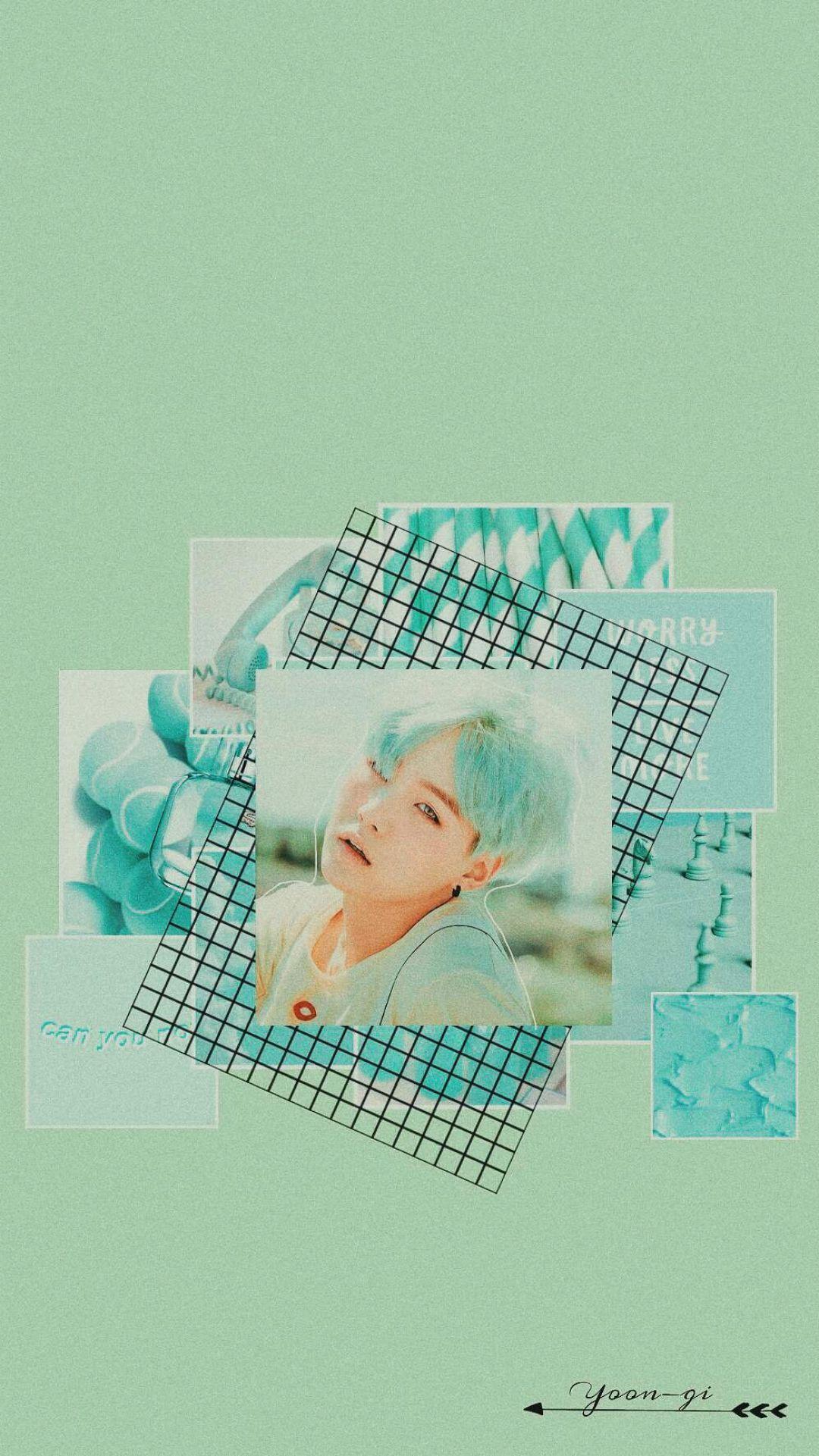 1080x1921 Mint Green Aesthetic HD Wallpaper Desktop Background