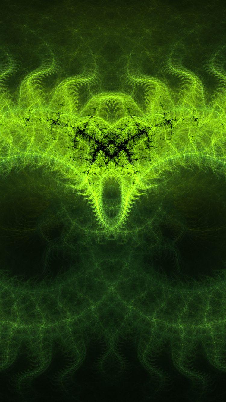 750x1334 Digital Art Abstract Green iPhone iPhone 6S, iPhone 7 HD 4k Wallpaper, Image, Background, Photo and Picture
