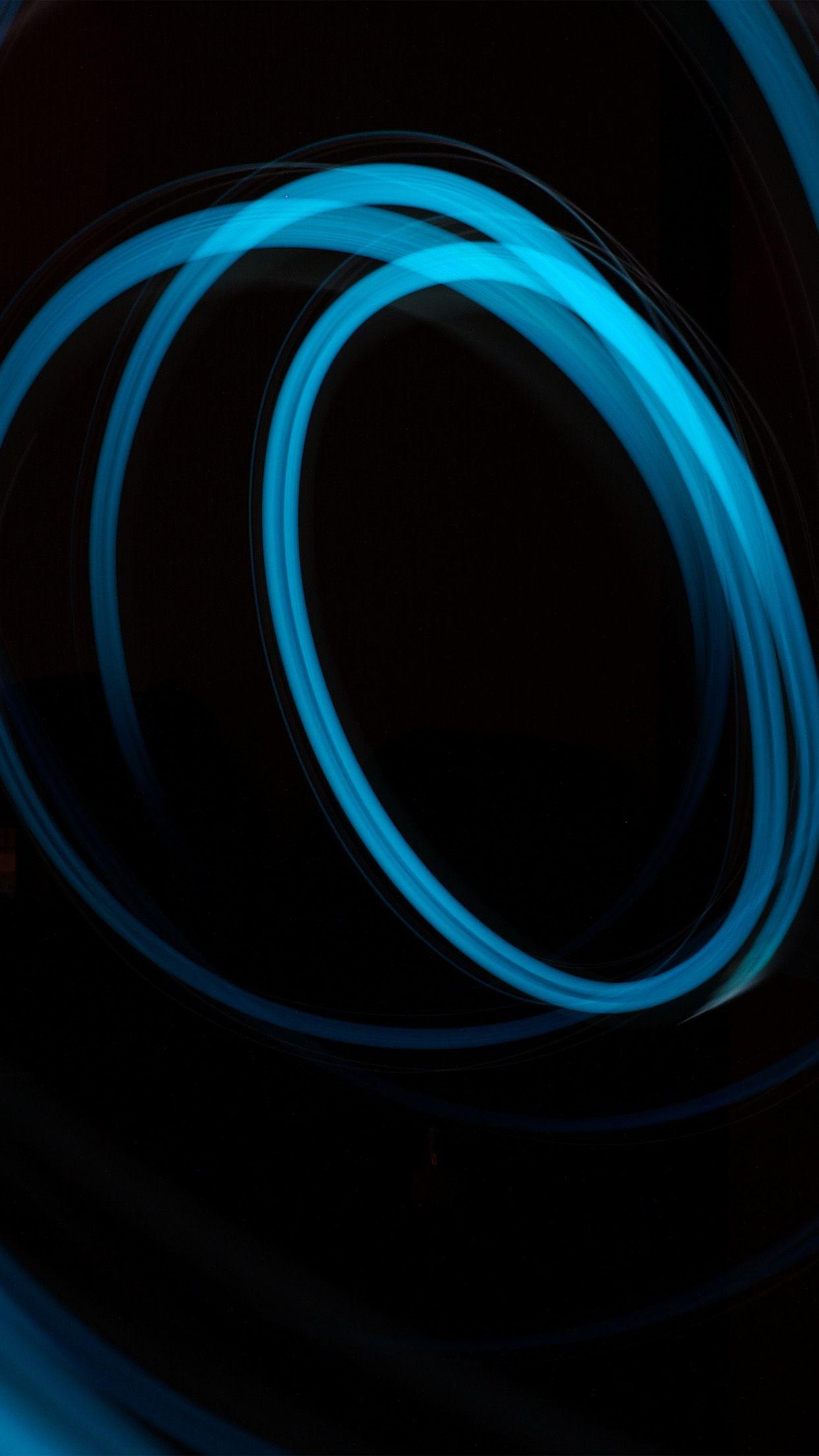 1242x2208 Circle light dark blue pattern Download Free Wallpaper for iPhone 6