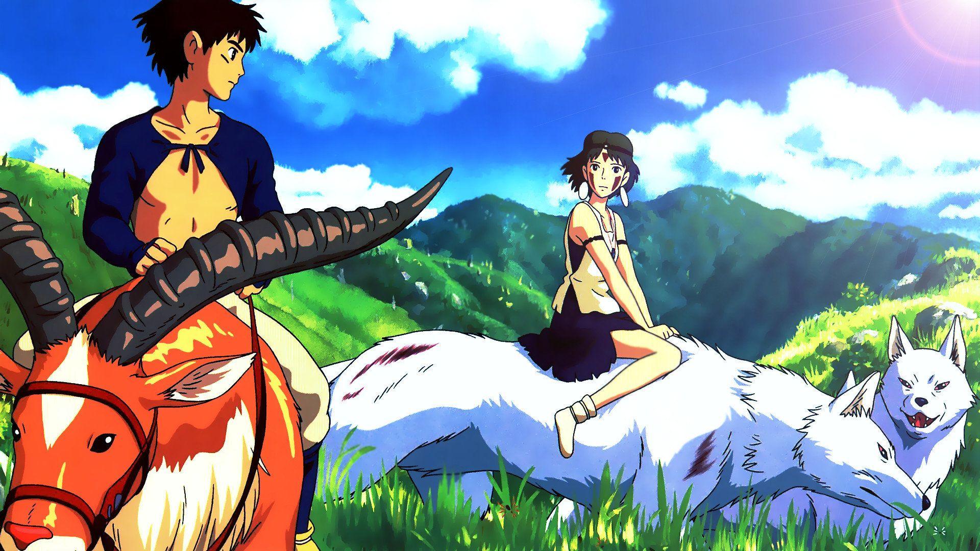 1920x1080 Glamorous Princess Mononoke Wallpaper