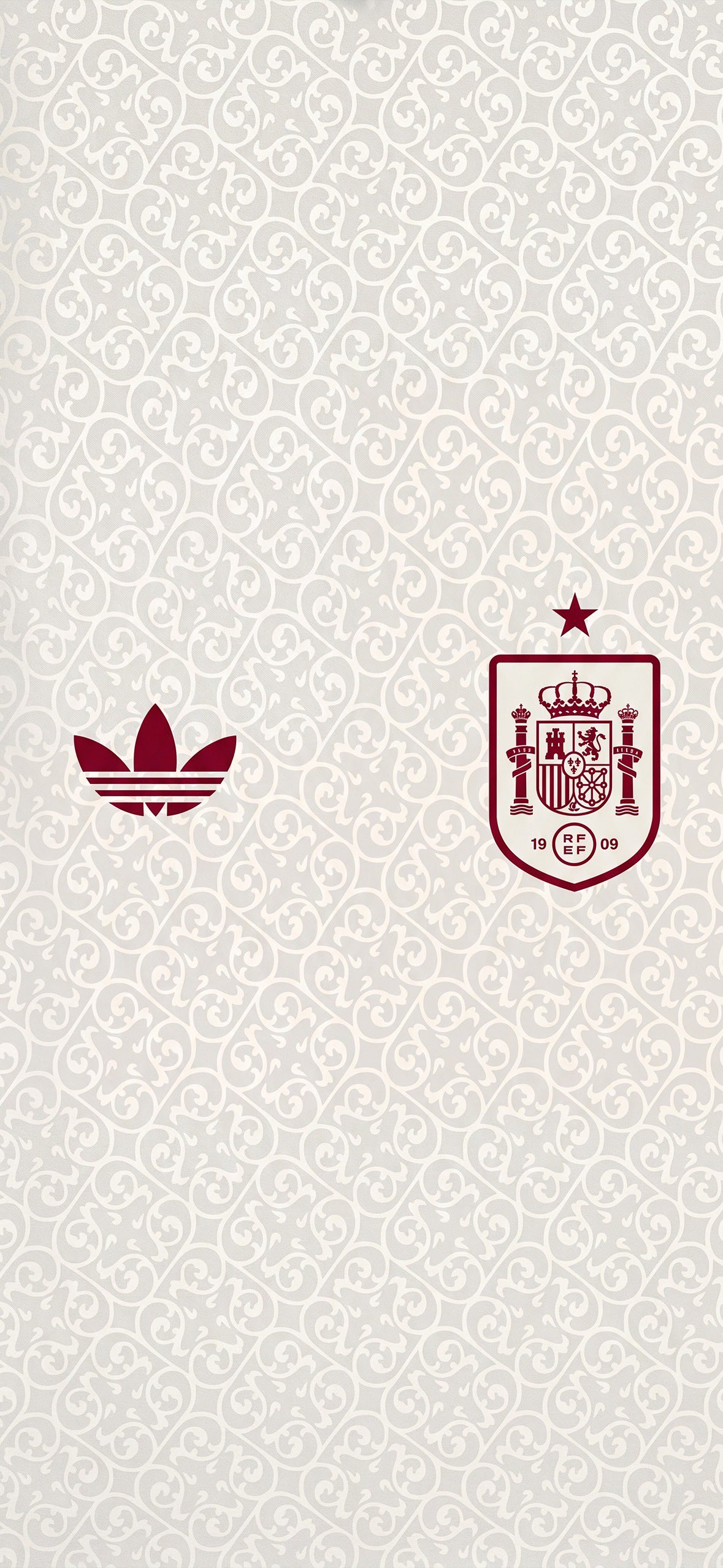 1179x2556 Spain 2026 World Cup Away Jersey Wallpaper