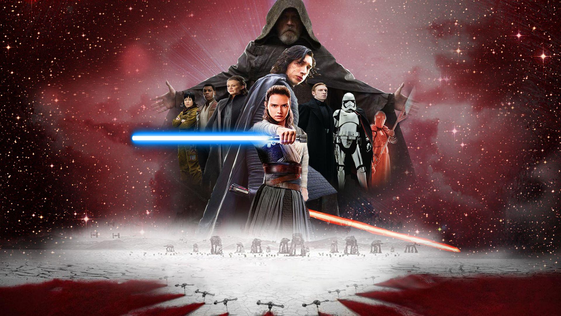 1920x1080 The Last Jedi Wallpaper