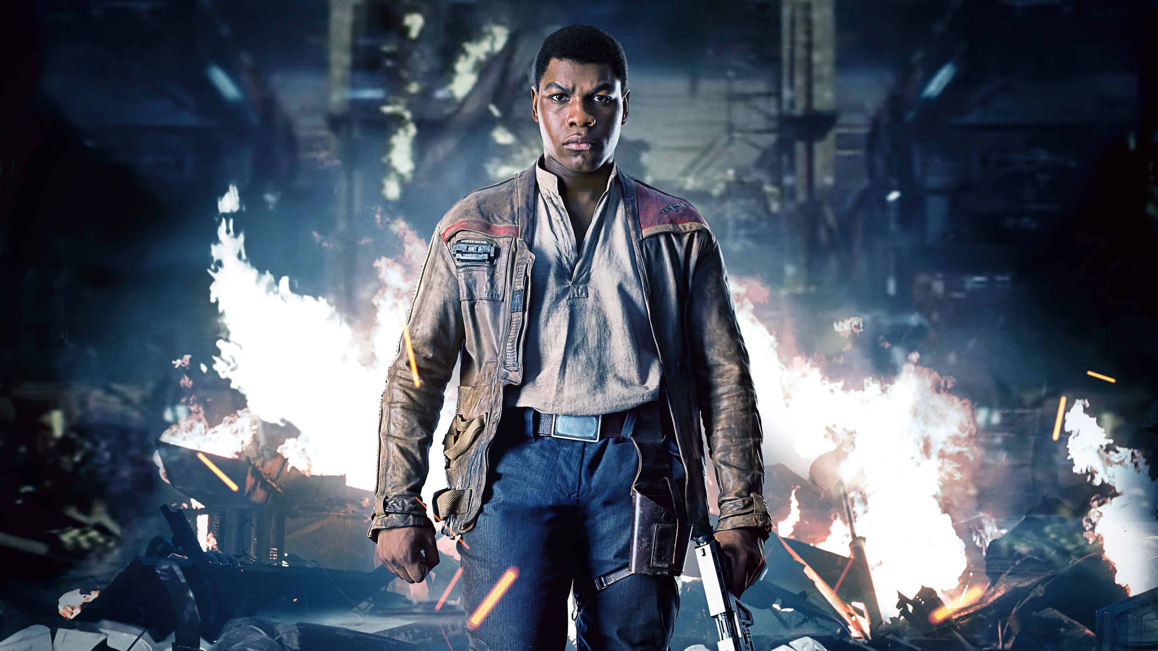 3840x2160 Star Wars The Last Jedi Finn UHD 4K Wallpaper