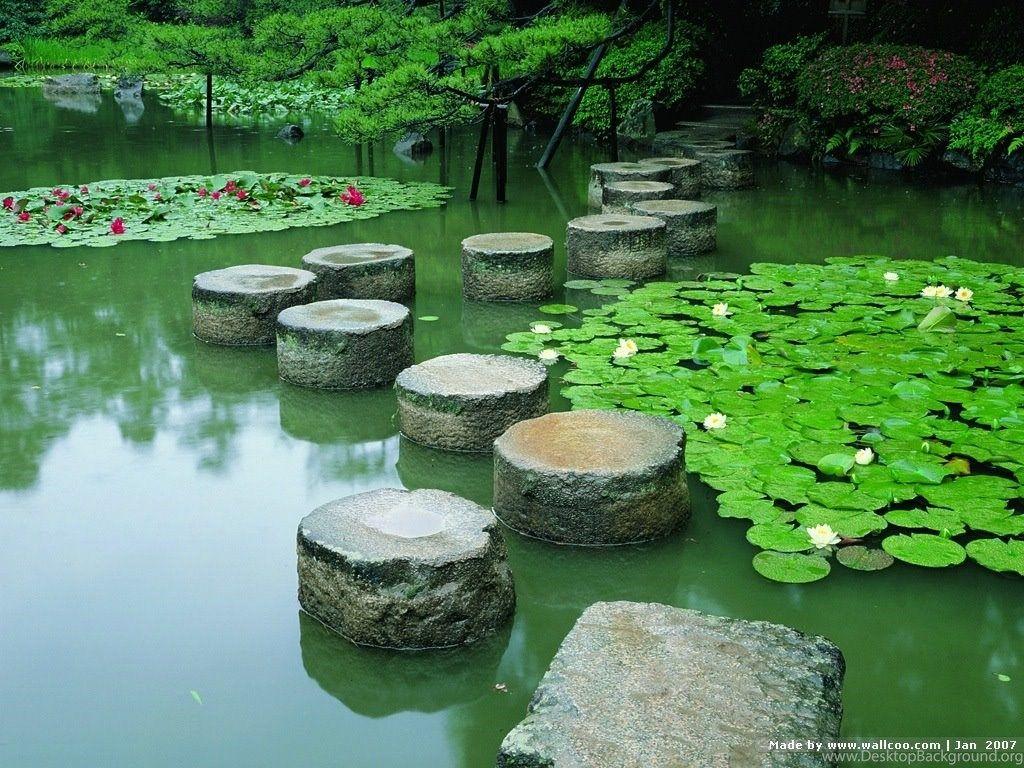 1024x768 Kyoto Japanese Garden Wallpaper 1024x768 NO.22 Desktop Wallpaper