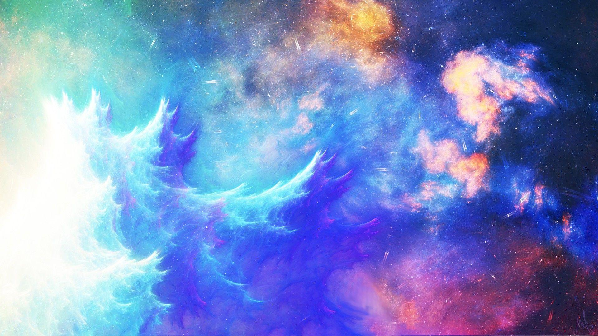 1920x1080 fractal, Digital Art, Abstract, Wallpaper HD / Desktop