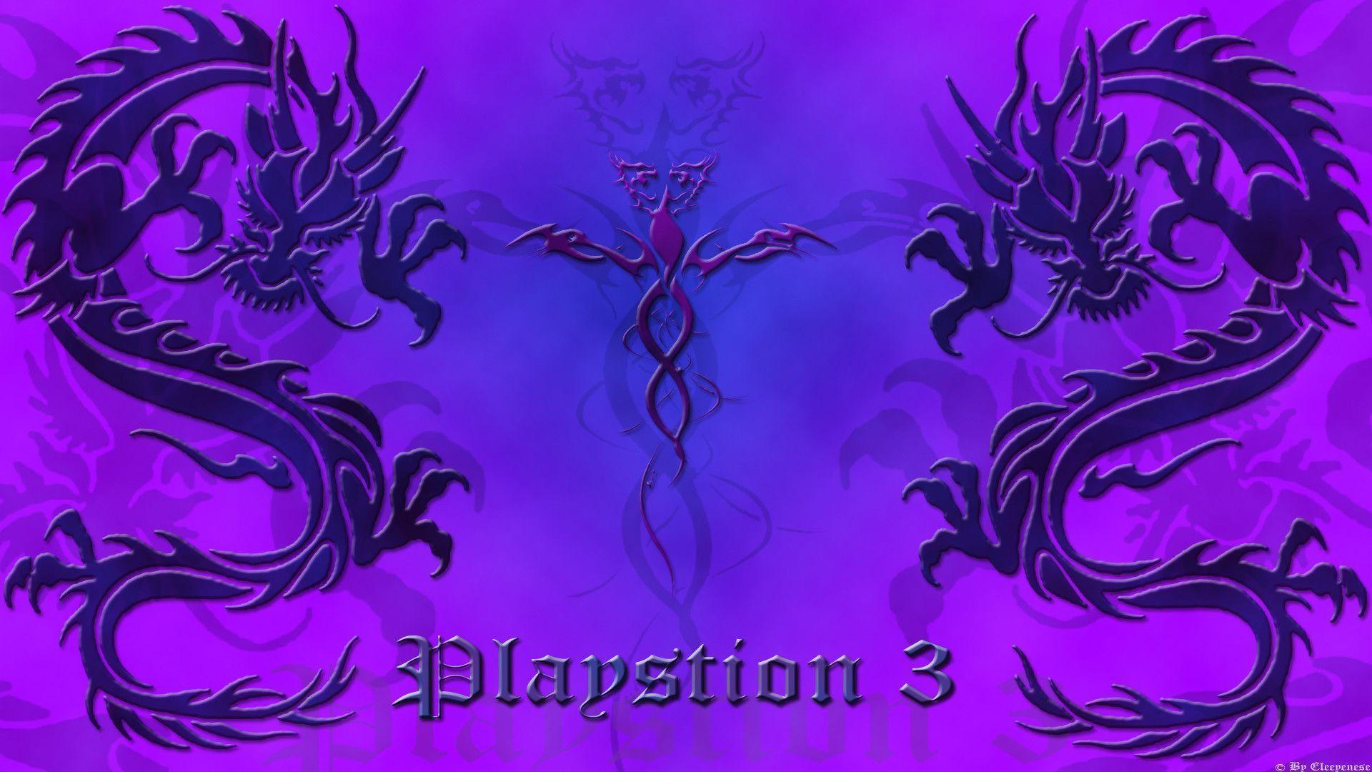1920x1080 Purple Dragon Wallpaper