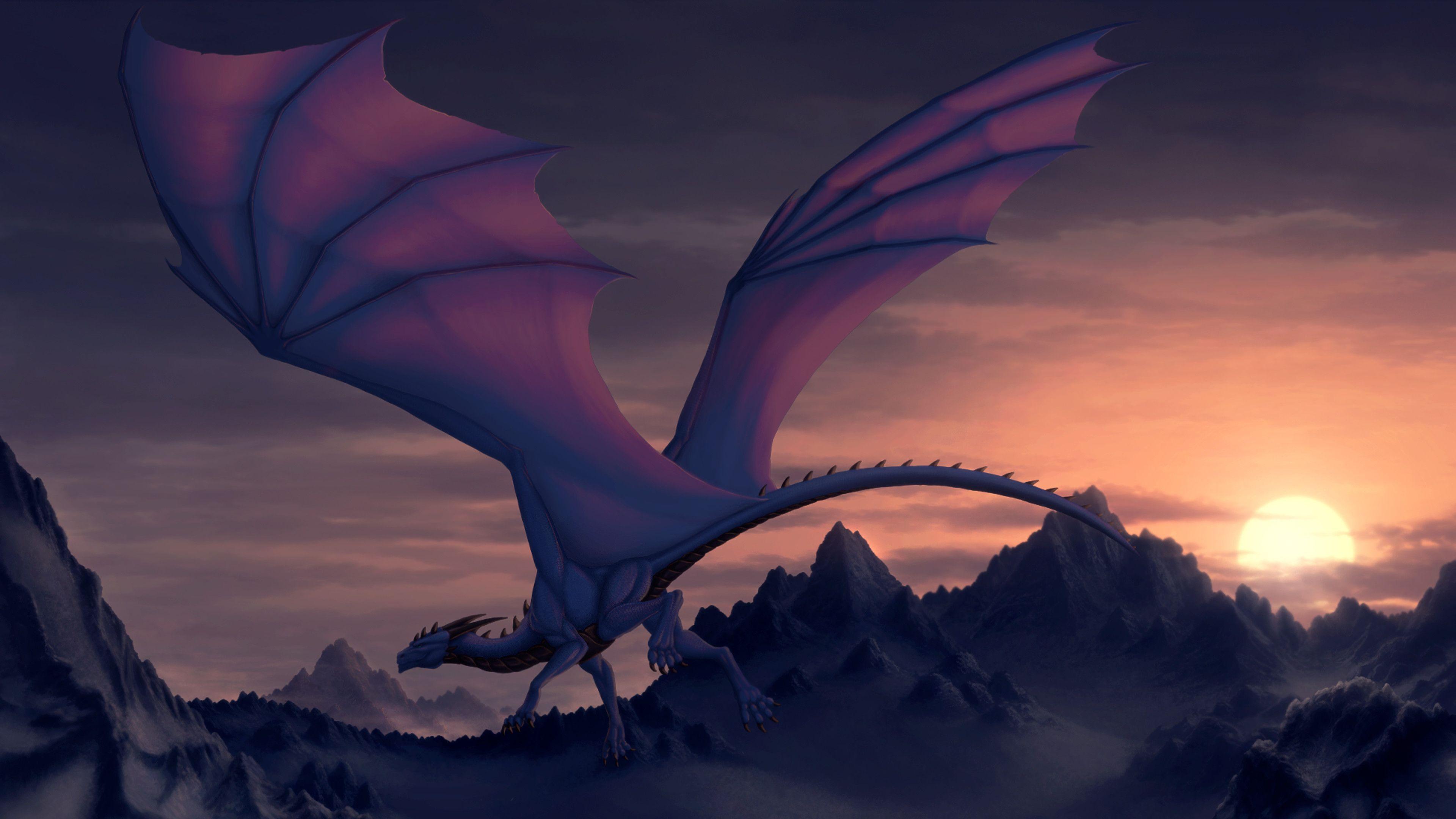 Cool Purple Dragon Wallpapers - Top Free Cool Purple Dragon Backgrounds ...