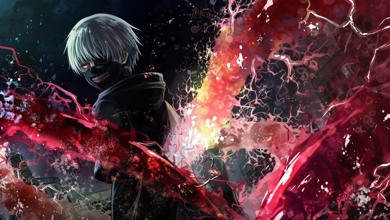 1360x768 Tokyo Ghoul Art Laptop HD HD 4k Wallpaper, Image