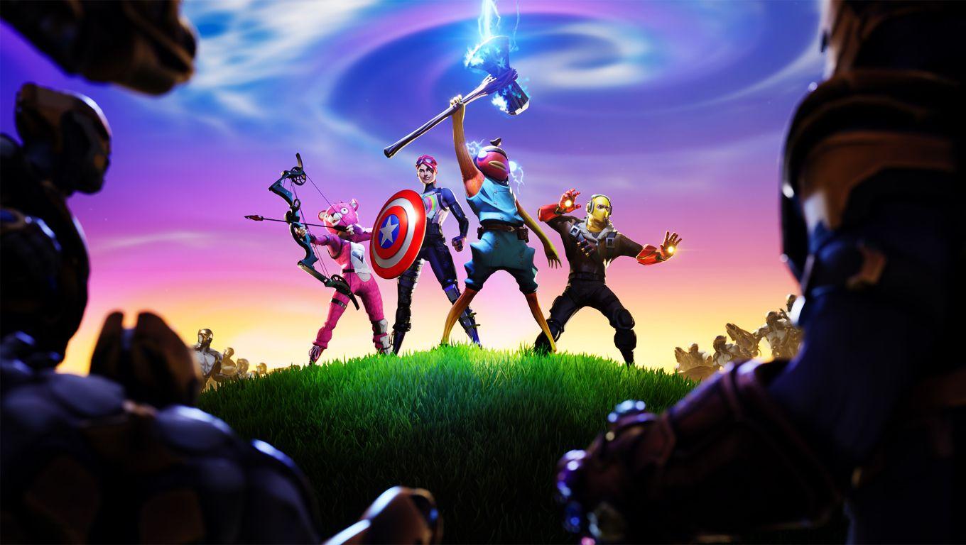 1360x768 Fortnite x Avengers Desktop Laptop HD Wallpaper, HD Games