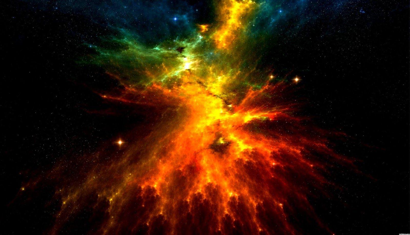 1600x920 Hd Space Wallpaper Orange