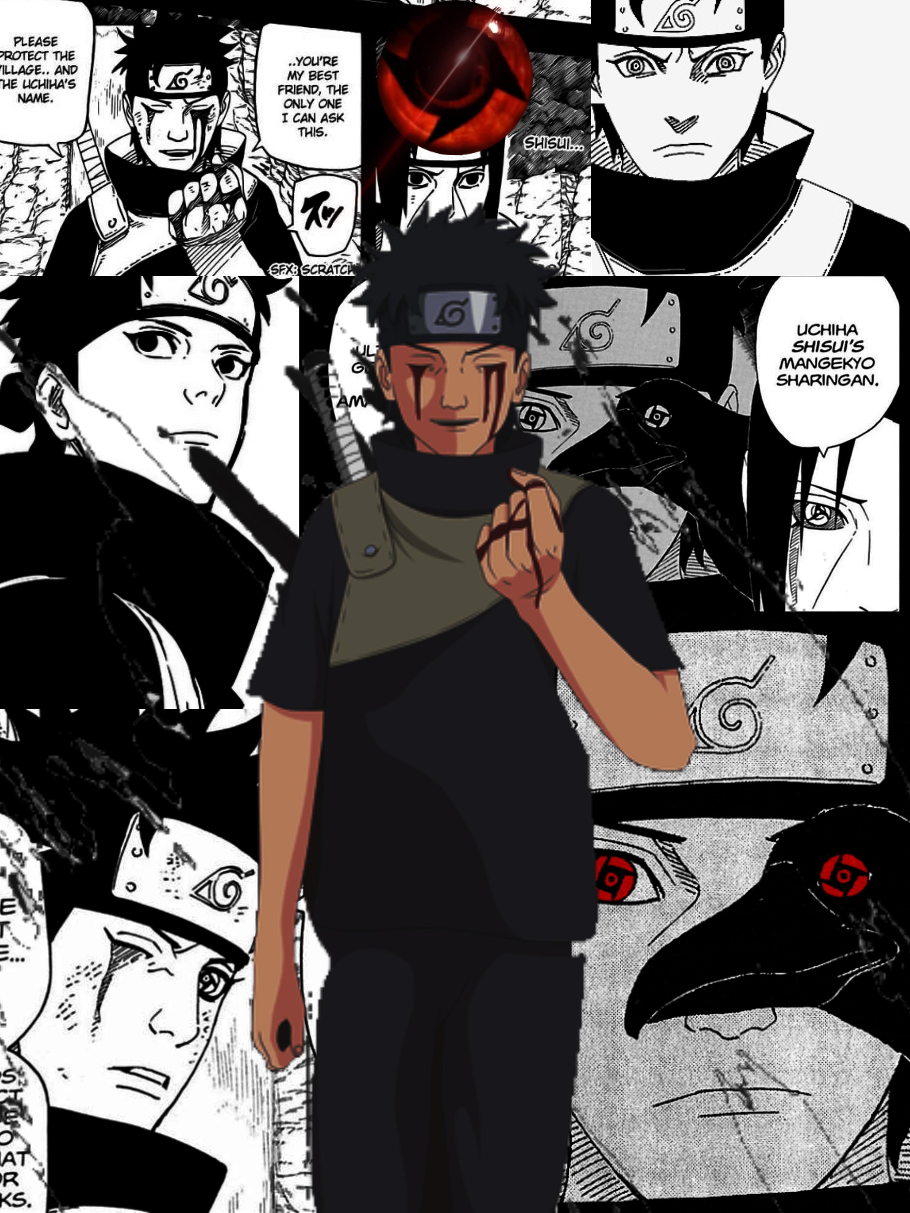 Uchiha Shisui Mangekyou Sharingan gif Cave iPhone Wallpapers Free Download