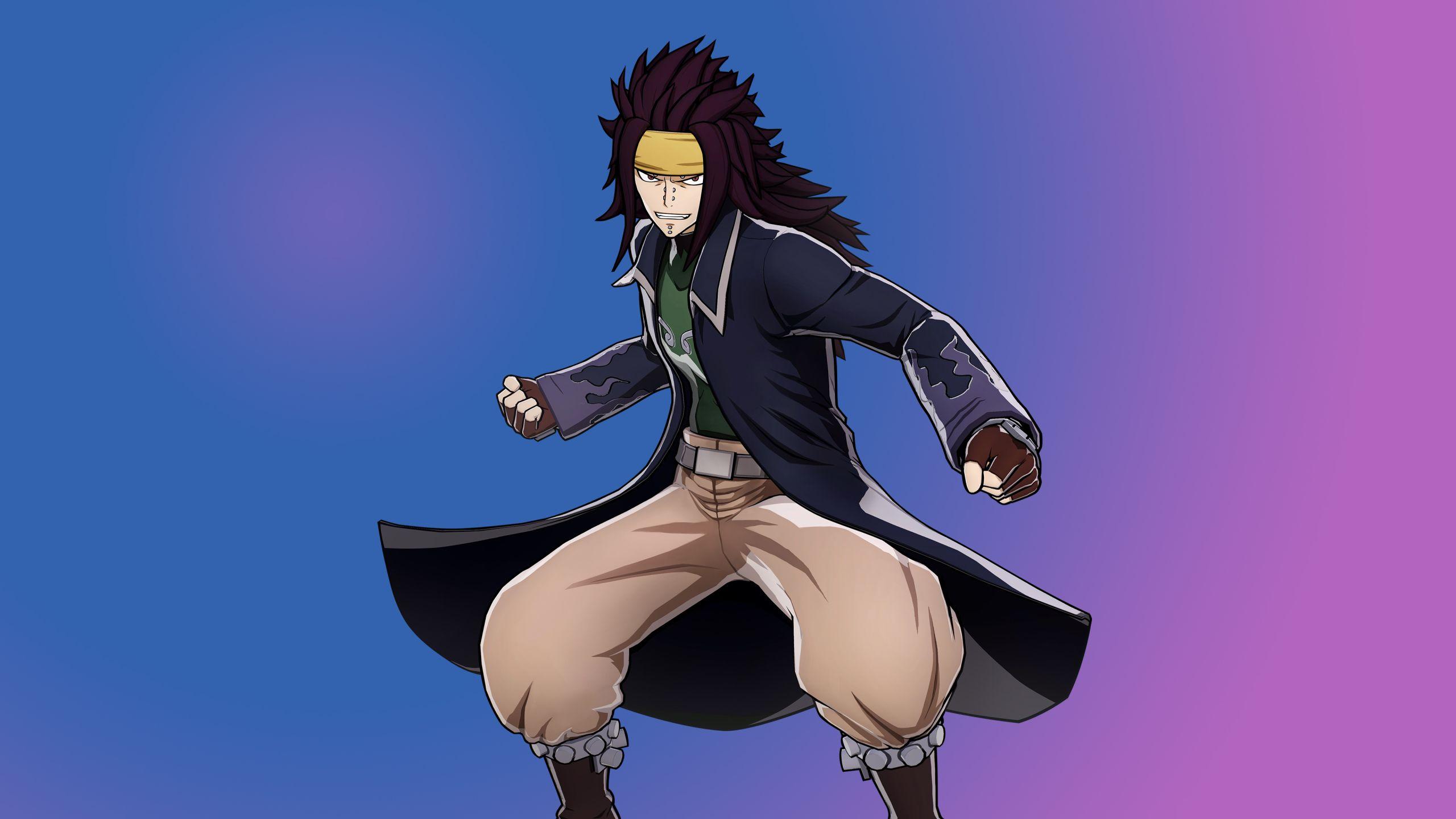 2560x1440 Fairy Tail Game Gajeel Redfox 1440P Resolution Wallpaper