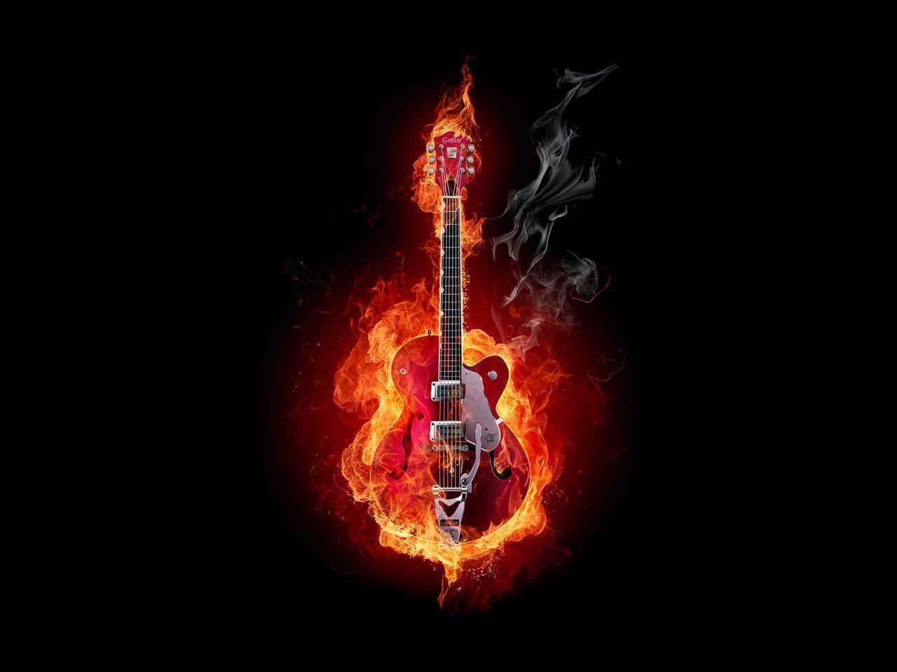 1280x960 Awesome Guitar Wallpaper