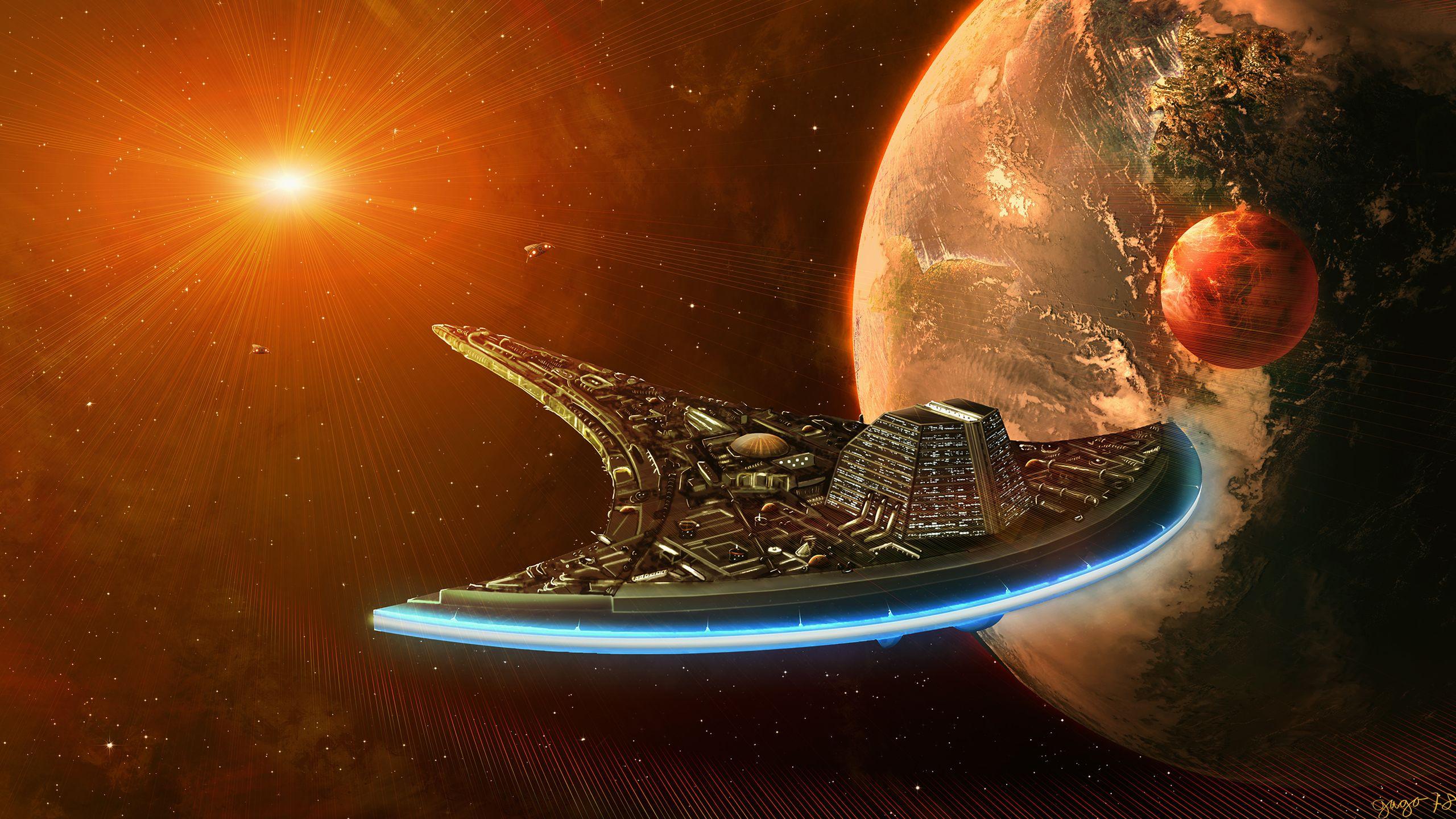 2560x1440 Stargate Universe HD Wallpaper