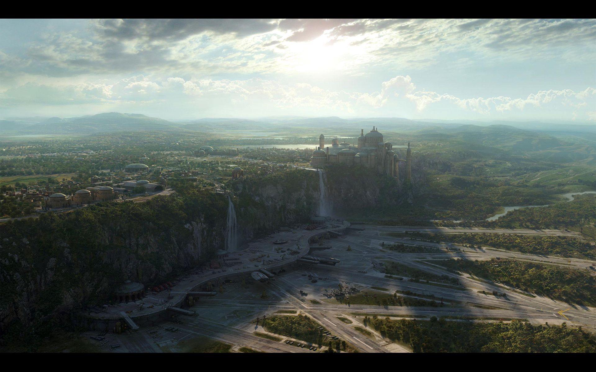 1920x1200 Battle of Naboo Wallpaper. Naboo